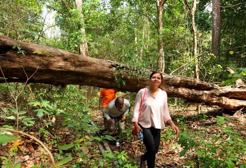Trekking door het Bali Barat National Park op Bali in Indonesie