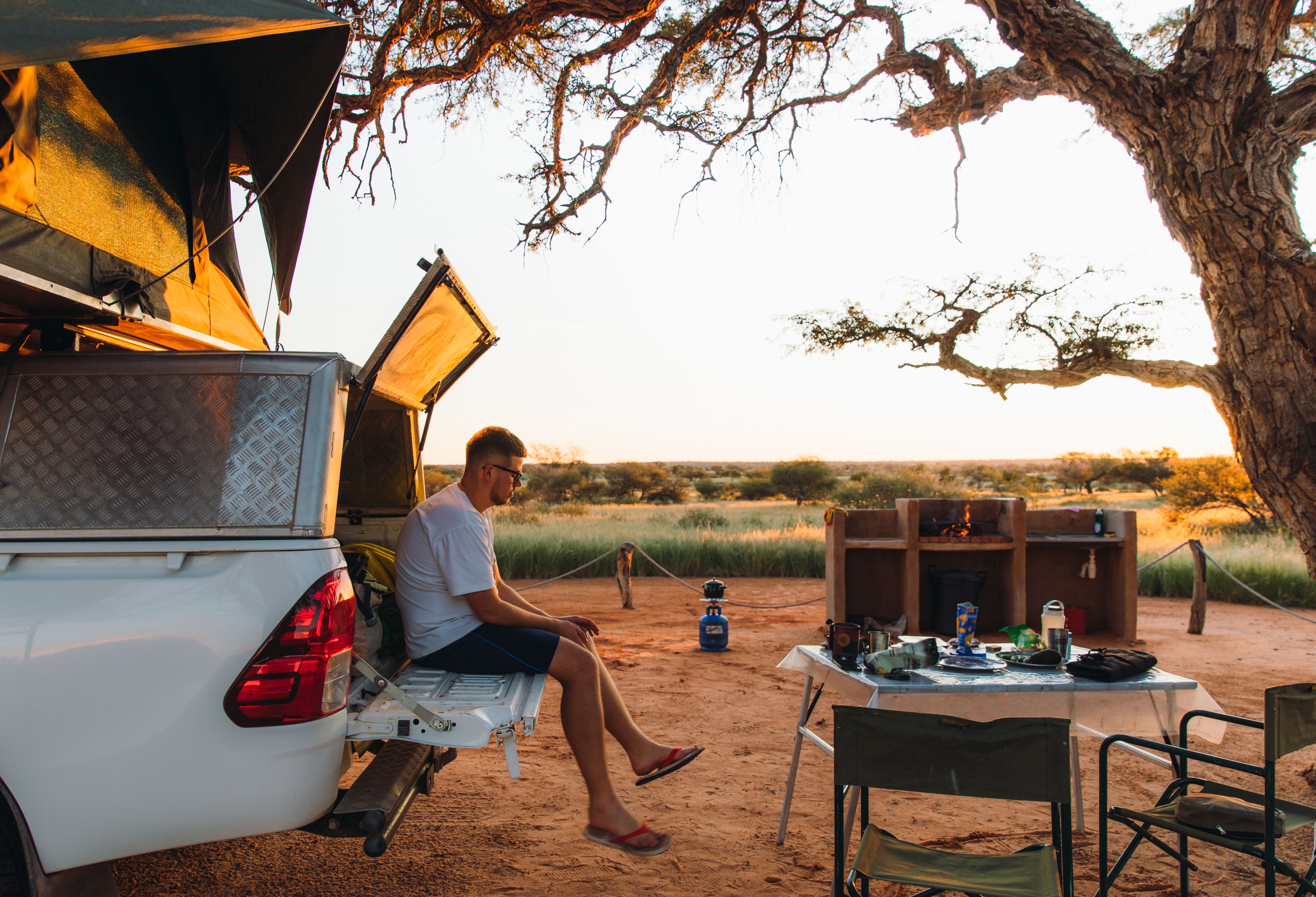 Kamperen in Namibië