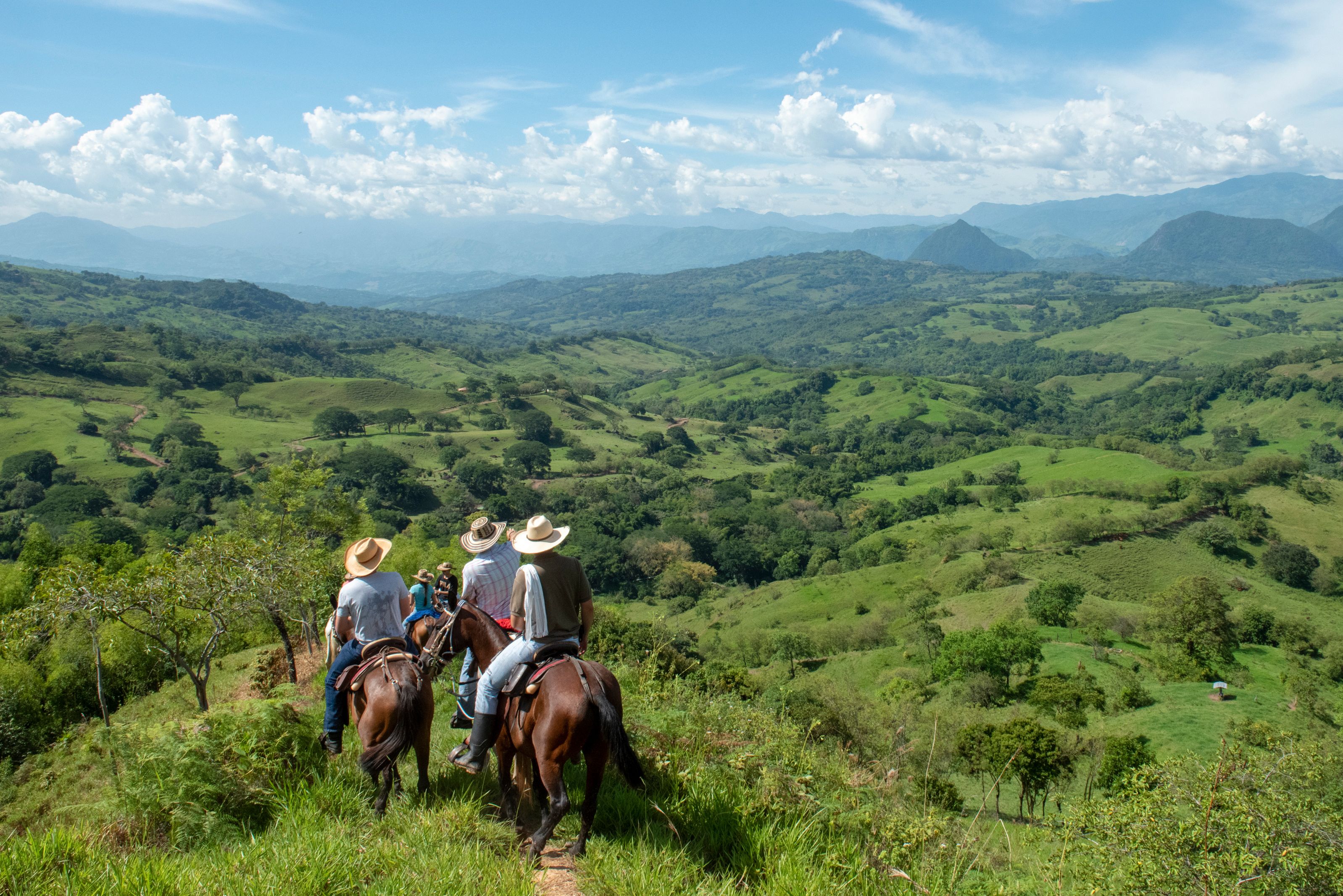 Paardrijden in Colombia