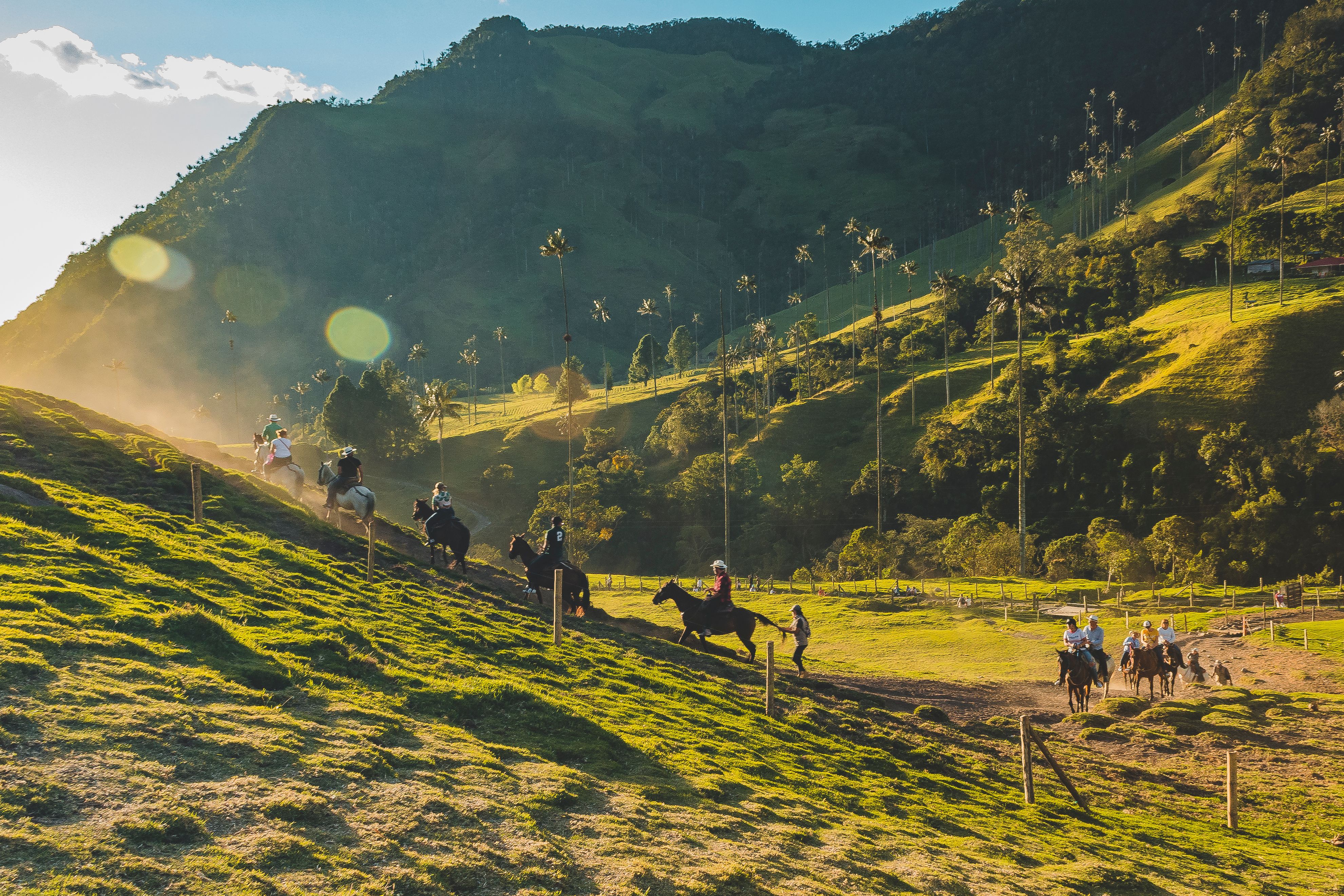 Paardrijden in Colombia