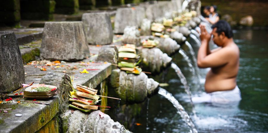 tempels op bali