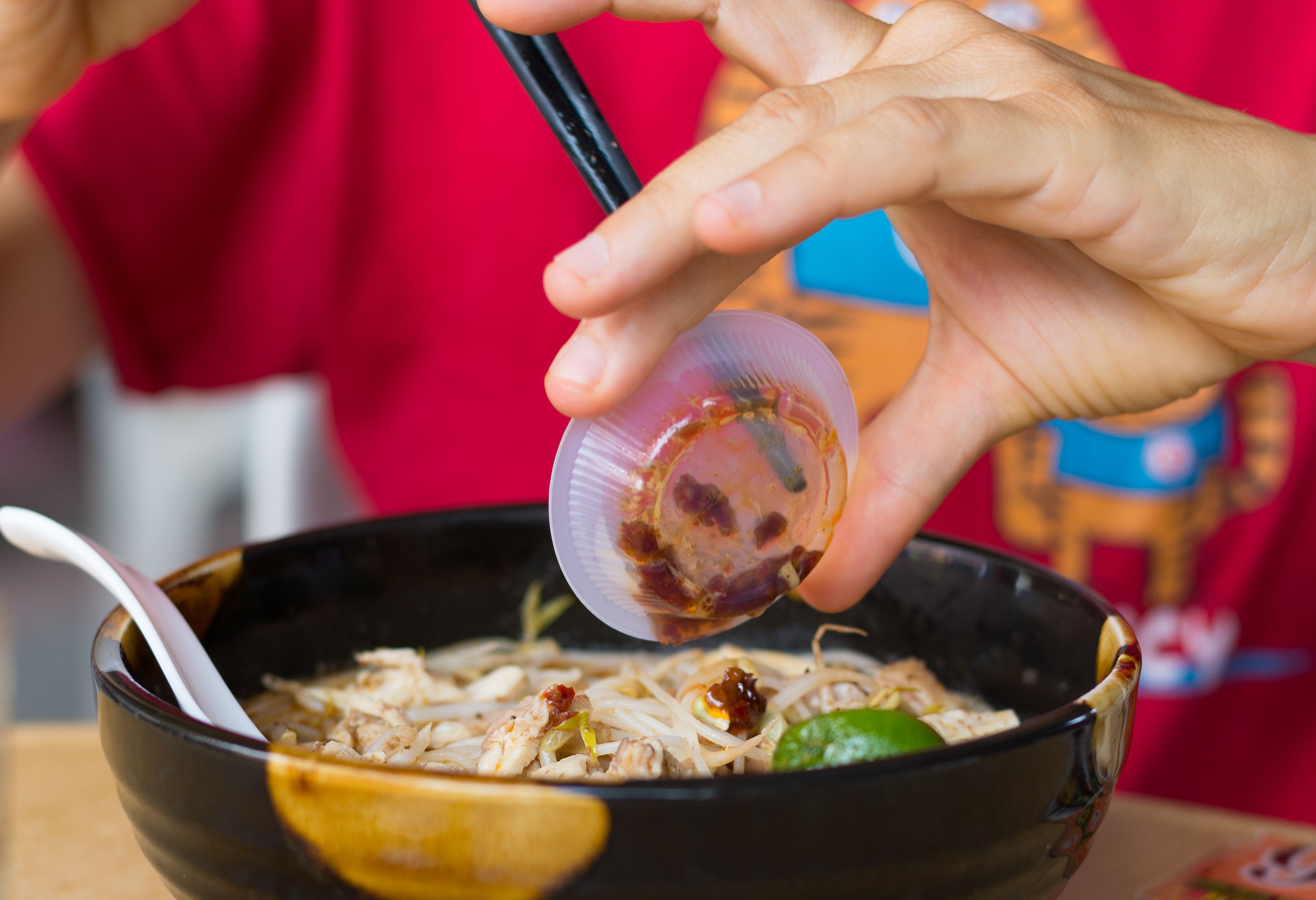 Noedelsoep in Maleisie