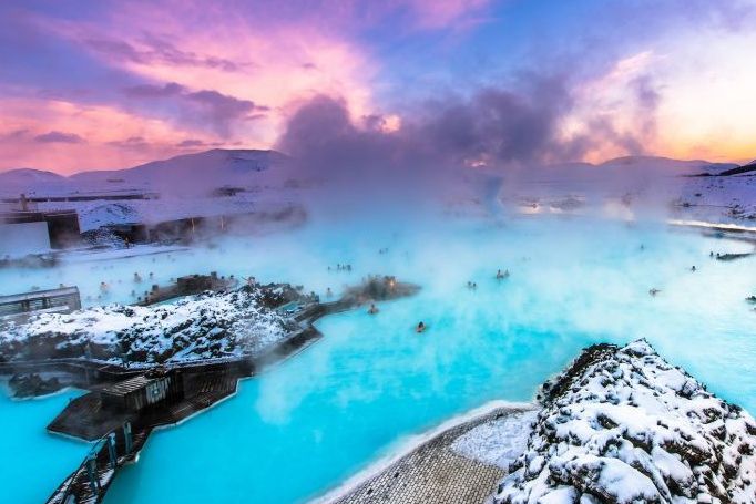 Blue lagoon spa IJsland