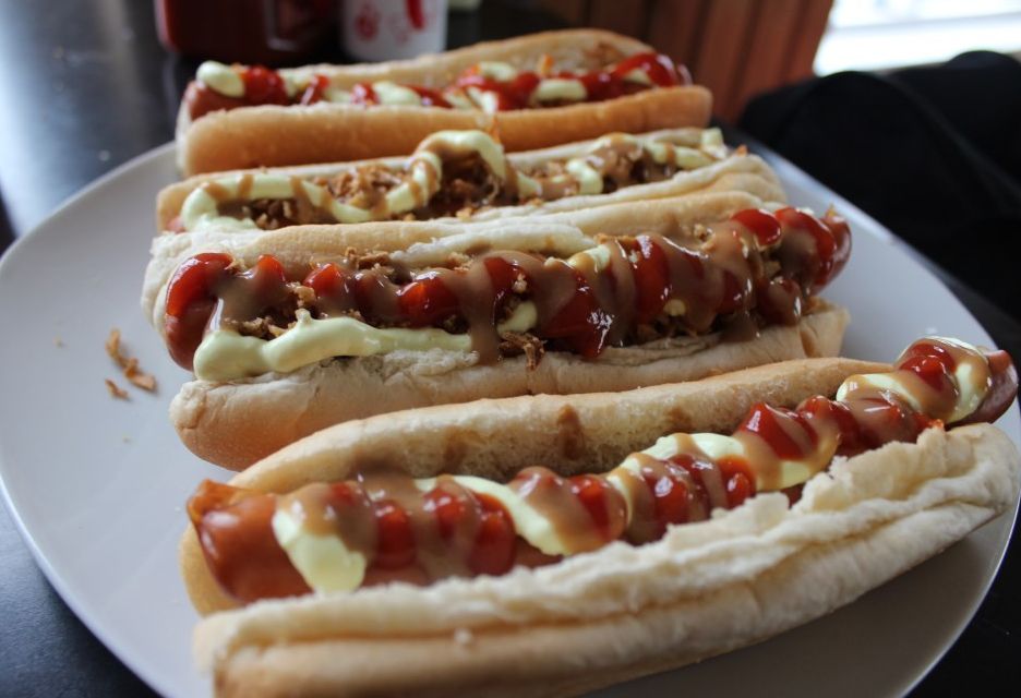 Lokale snack tijdens foodtour