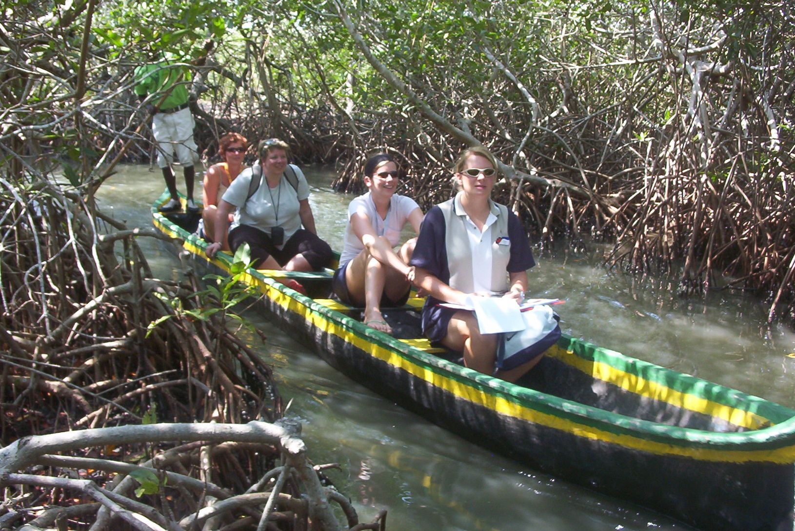 Colombia Tayrona National Park Kano en lokale vissers