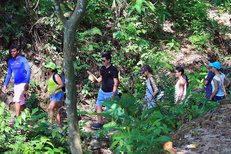 Colombia Tayrona National Park Tiaronaka en Rio Diego