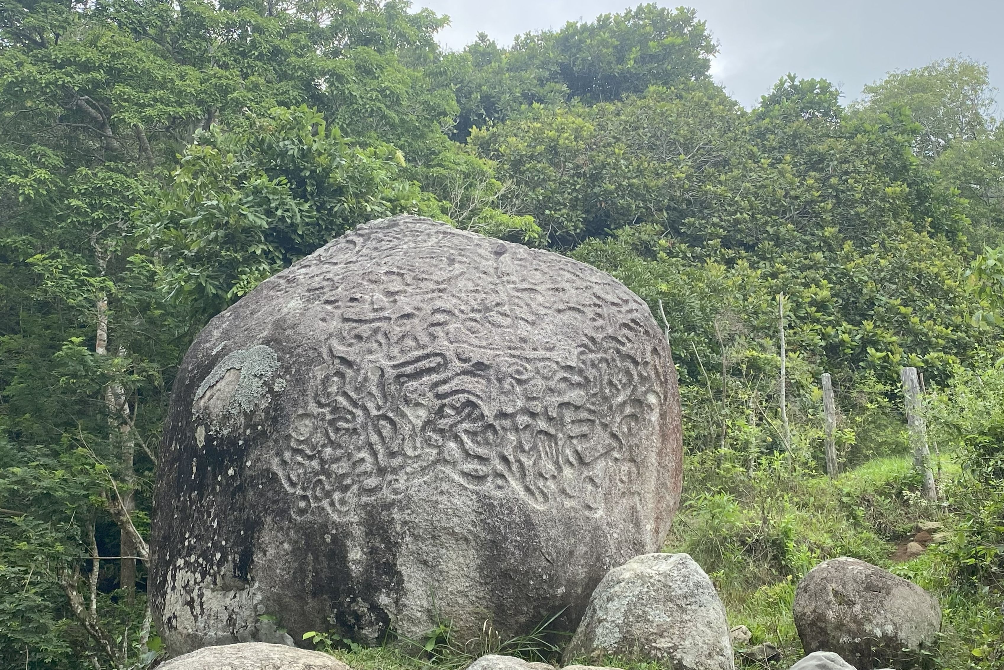 Colombia Tayrona National Park Archelogische Terrassen van Bunkuany