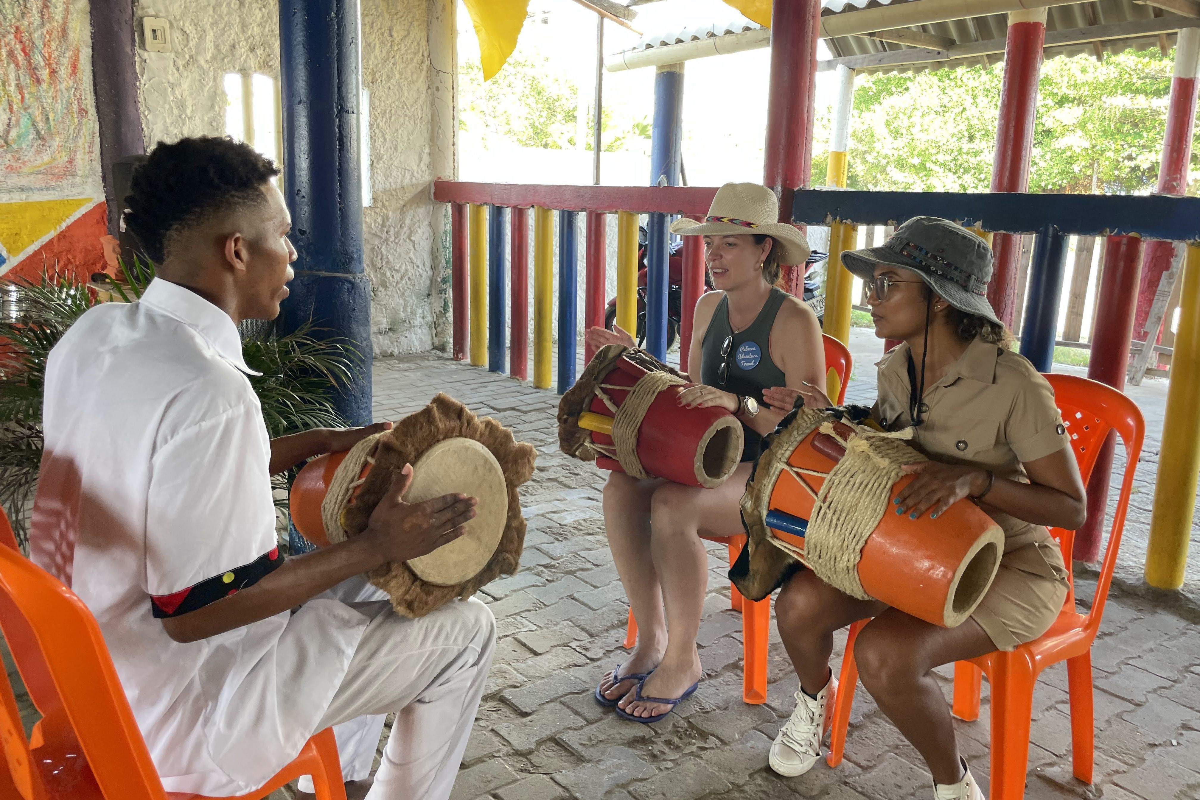 Colombia Cartagena La Boquilla Drum Workshop