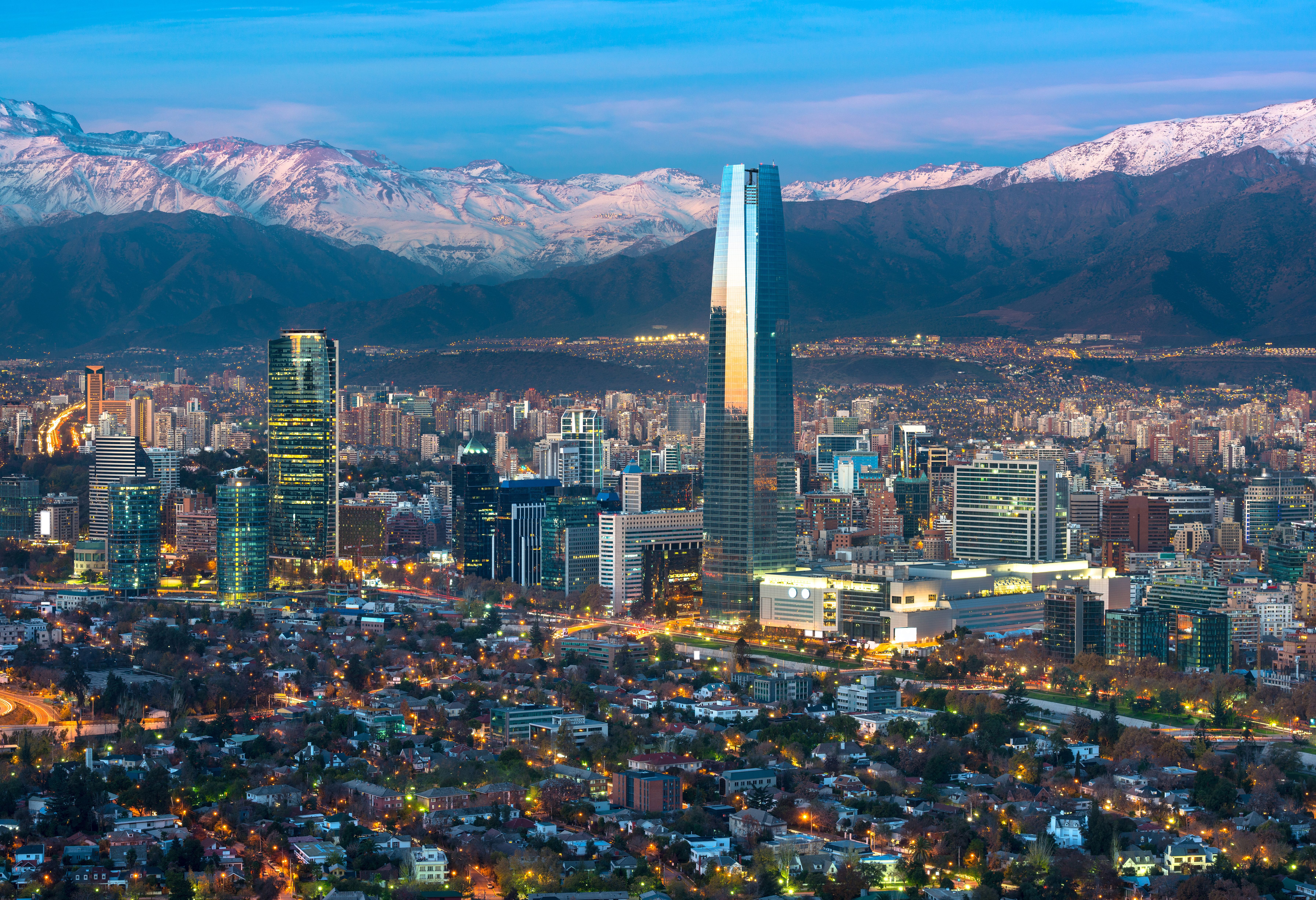 Downtown Santiago de Chili