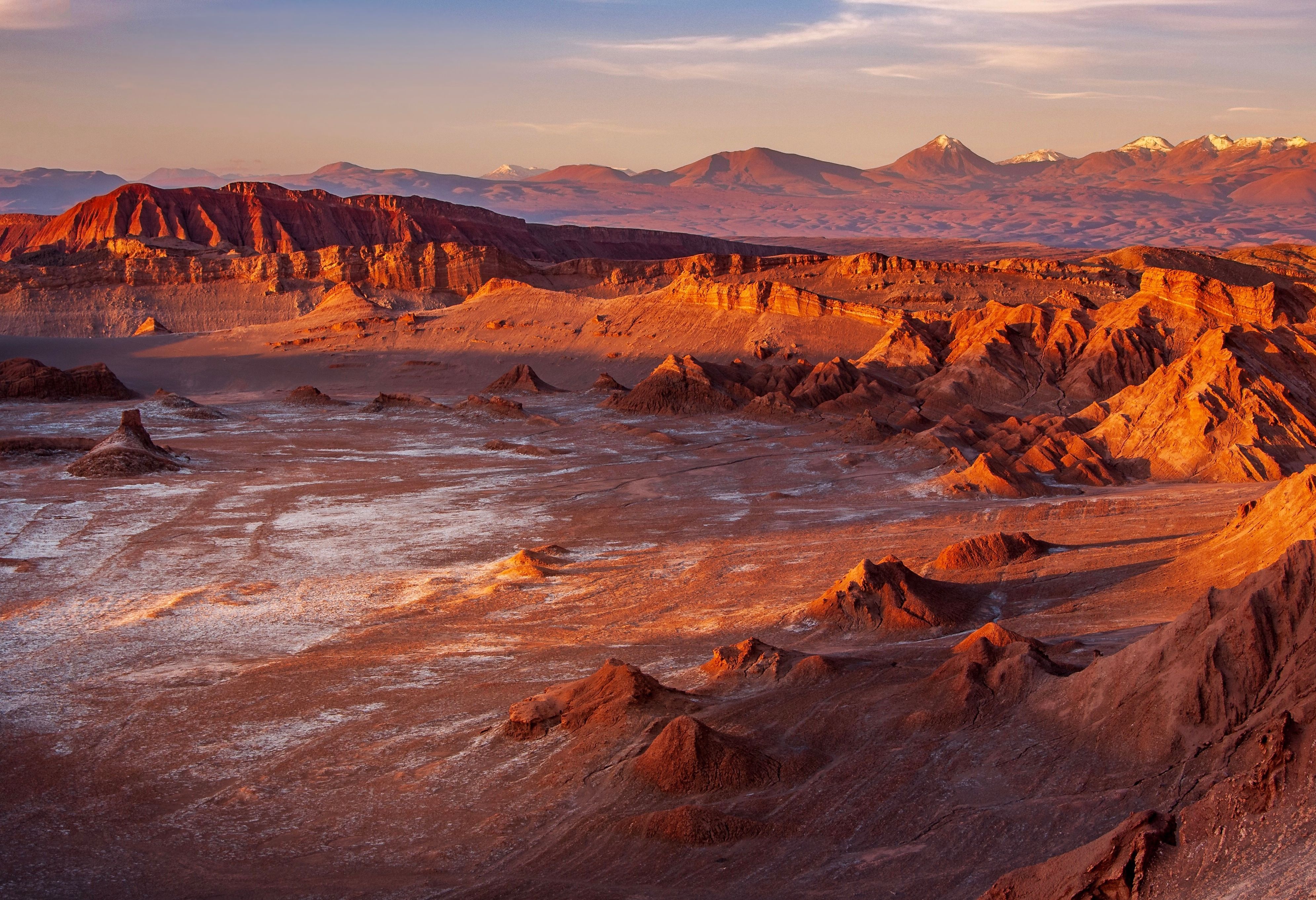 Moon valley bij San Pedro de Atacama