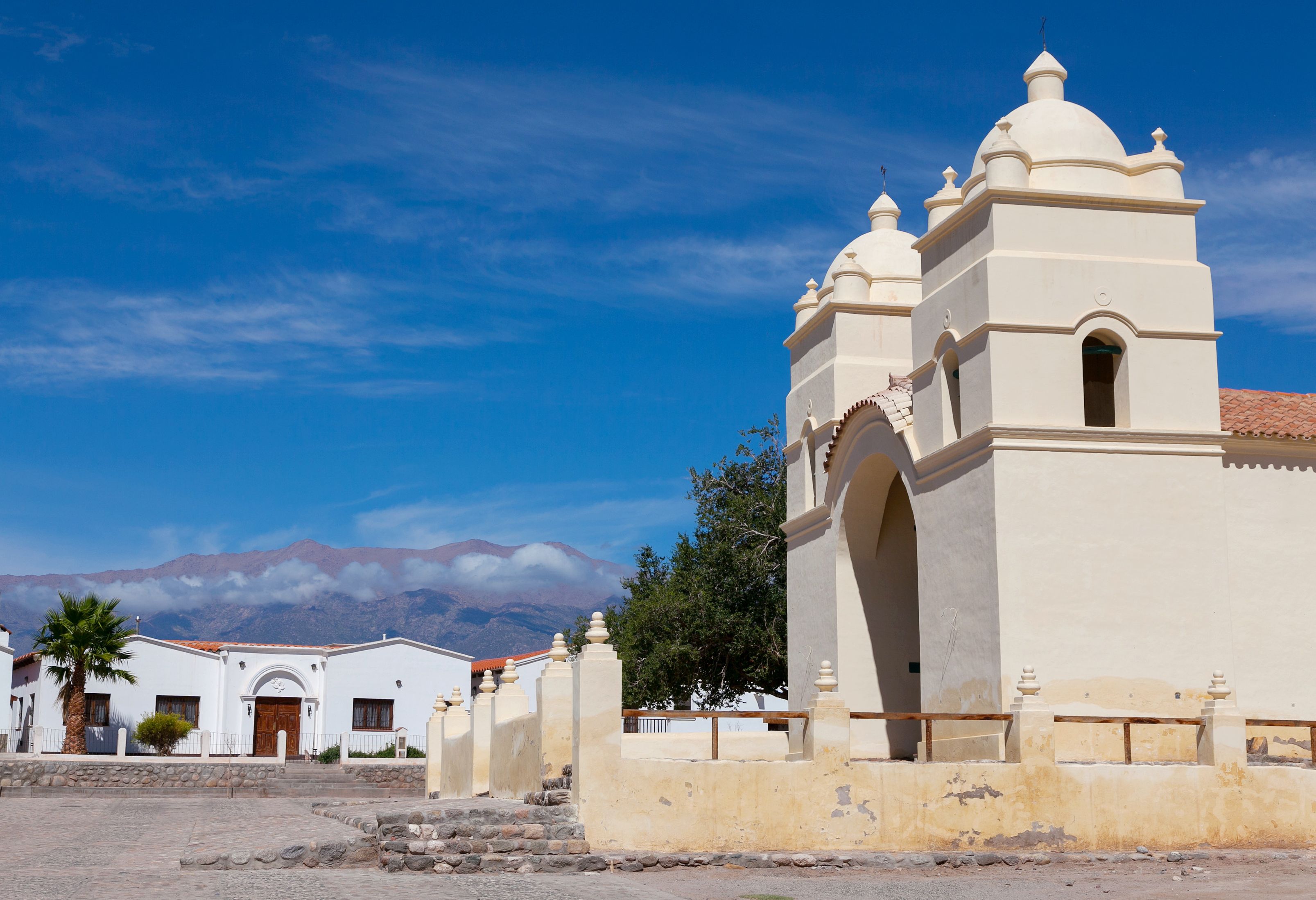 Kerkje in Cachi Argentinië