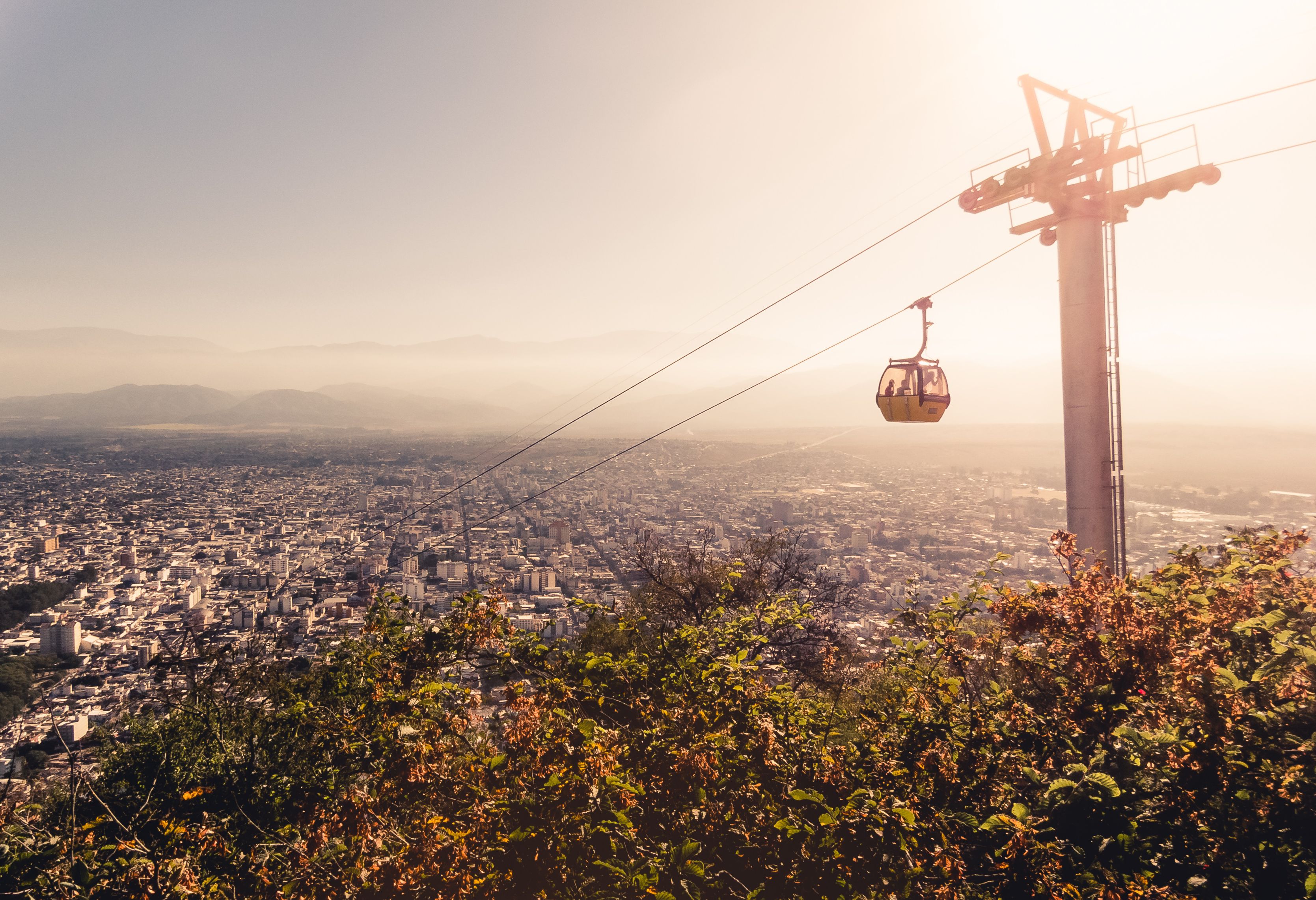 Kabelbaan in Salta