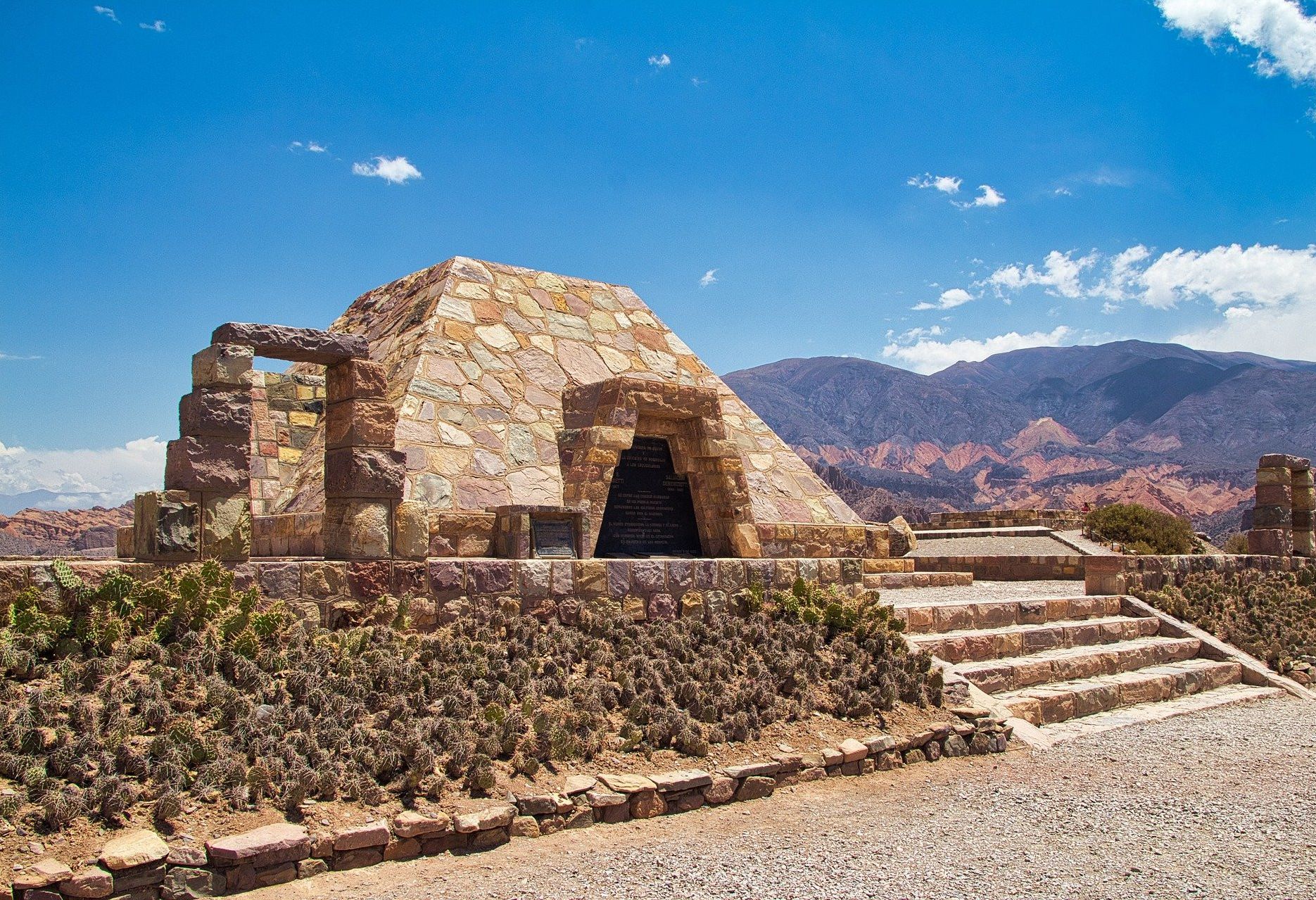 Pre Inca ruine bij Tilcara