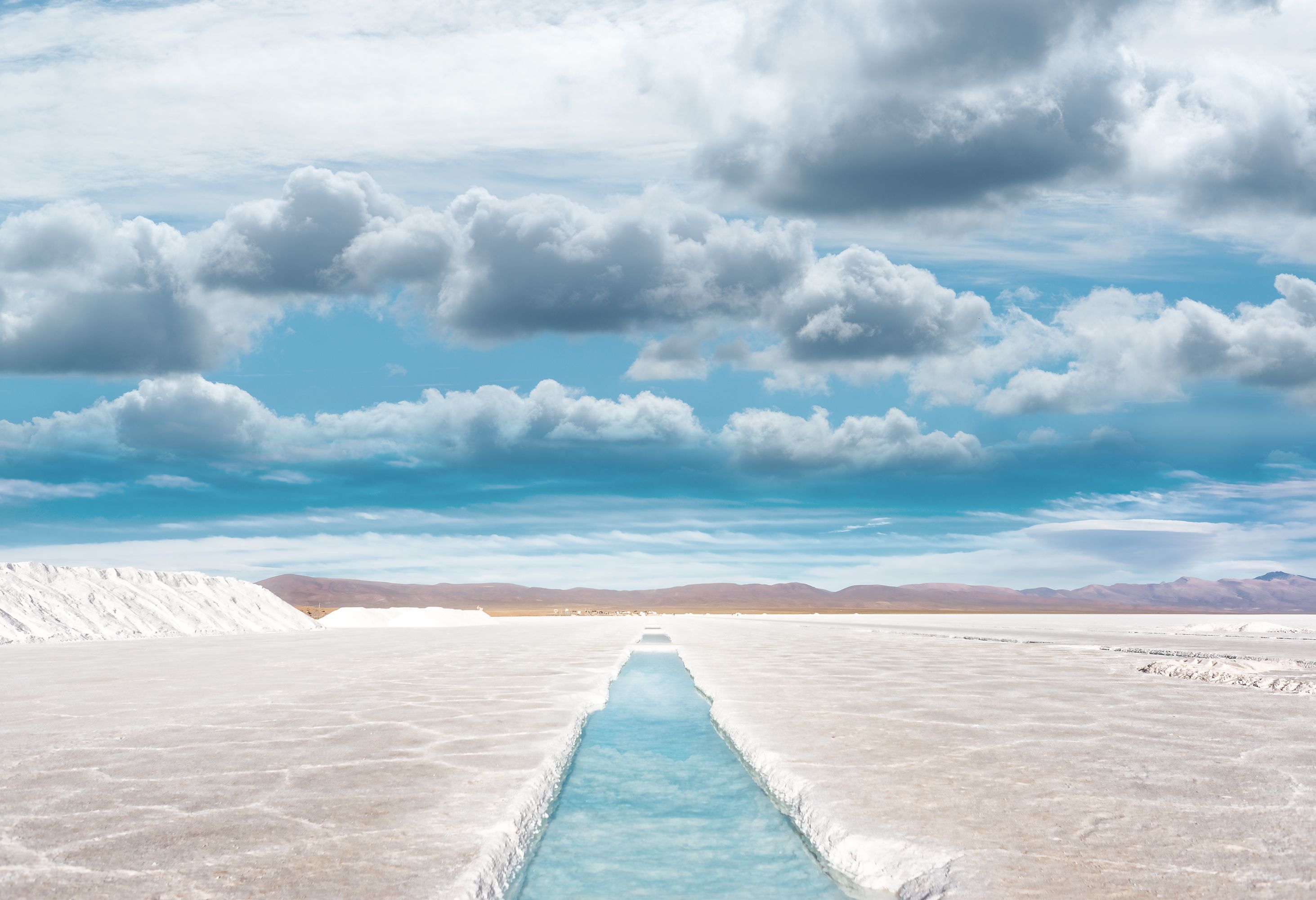 De zoutvlaktes van Salinas Grandes