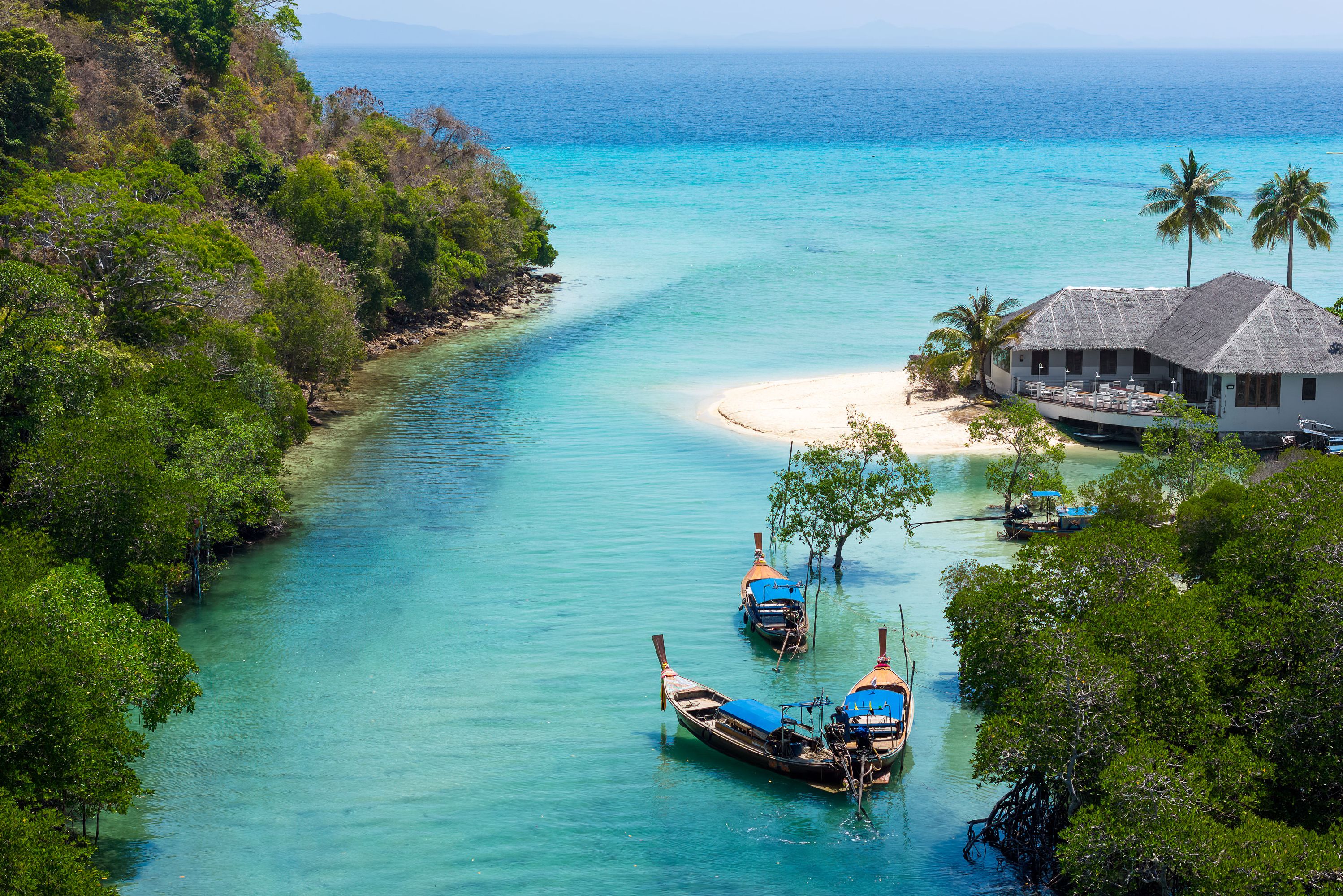 Thailand Koh Phi Phi SAii PhiPhi Island Village Mangrove