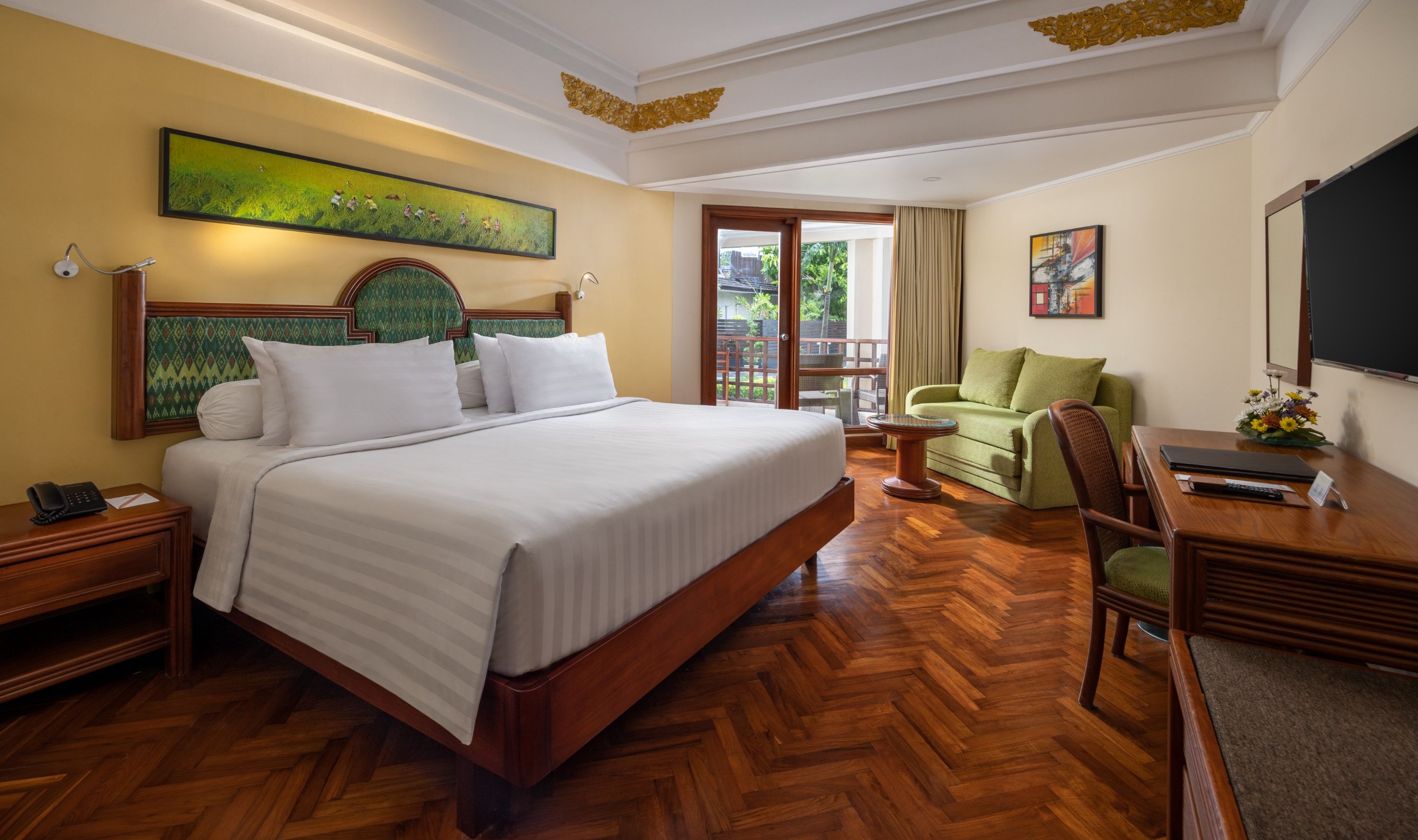 Indonesie Bali Sanur Prama Sanur Beach Hotel Superior Garden View Kamer