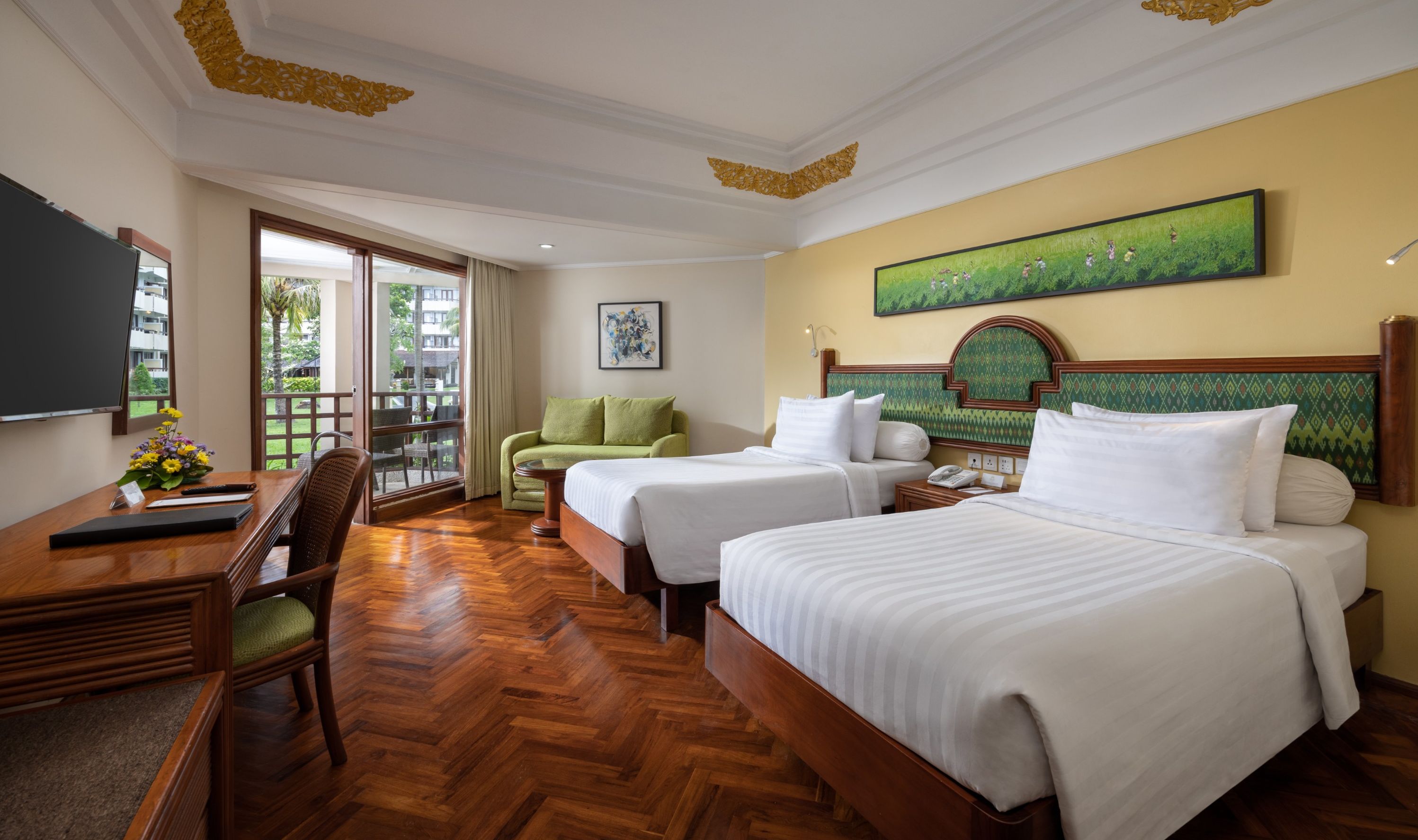 Indonesie Bali Sanur Prama Sanur Beach Hotel Superior Garden View Kamer