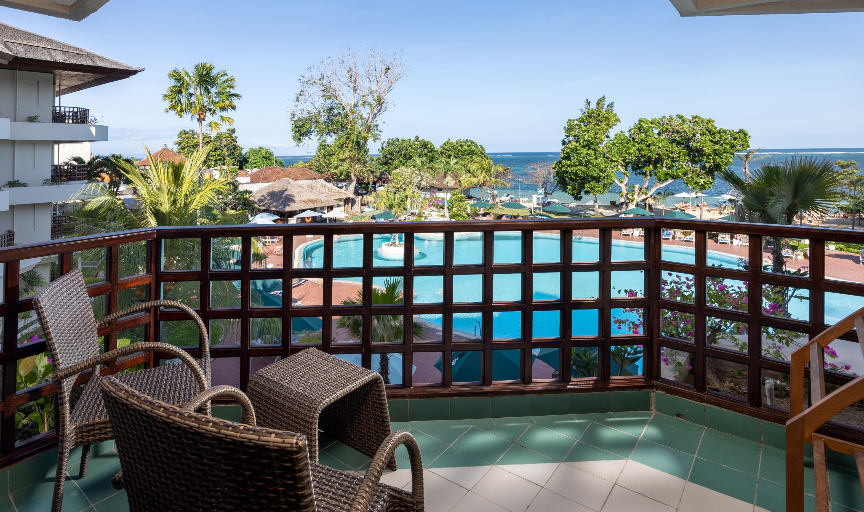 Indonesie Bali Sanur Prama Sanur Beach Hotel Superior Sea View Kamer