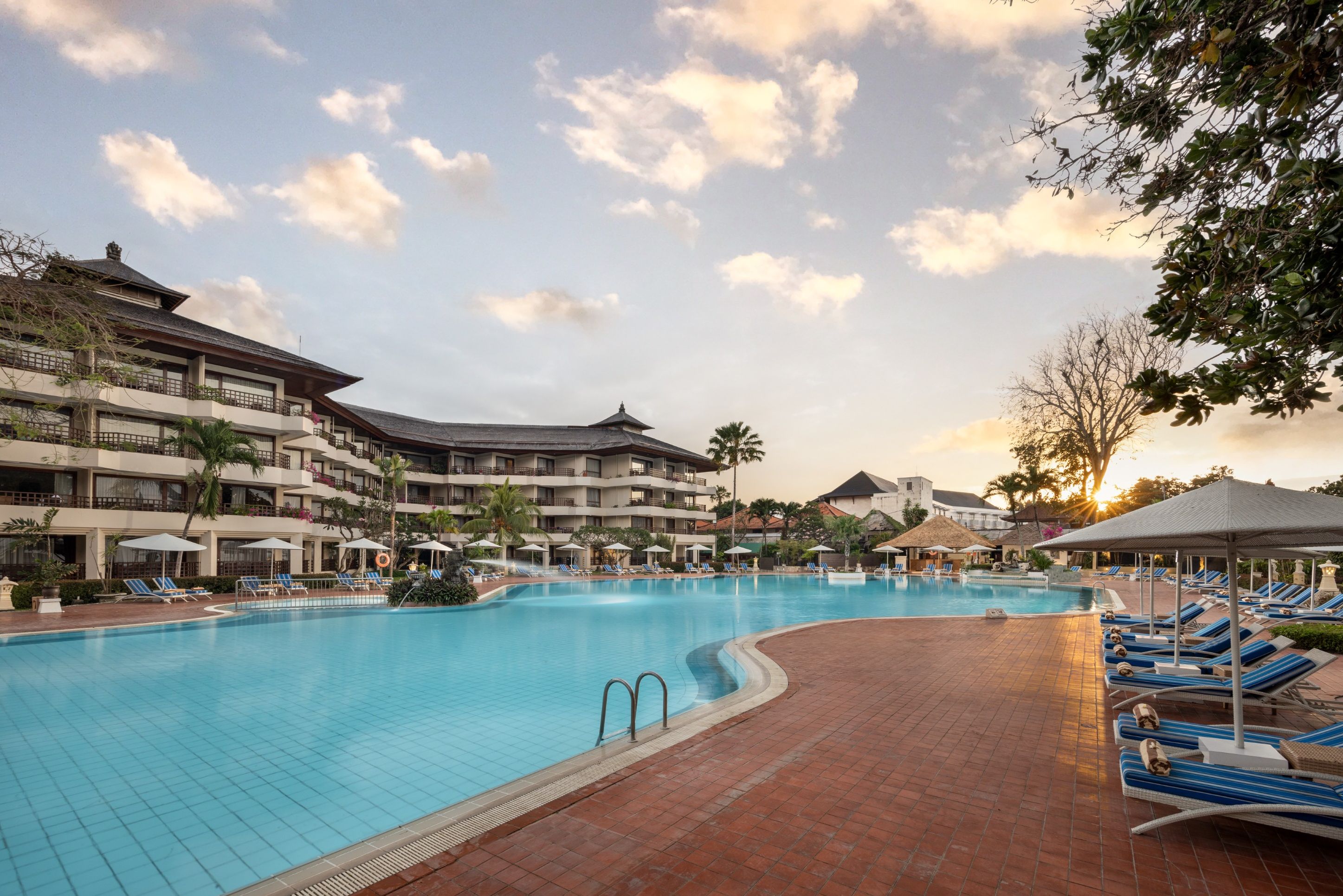 Indonesie Bali Sanur Prama Sanur Beach Hotel Zwembad