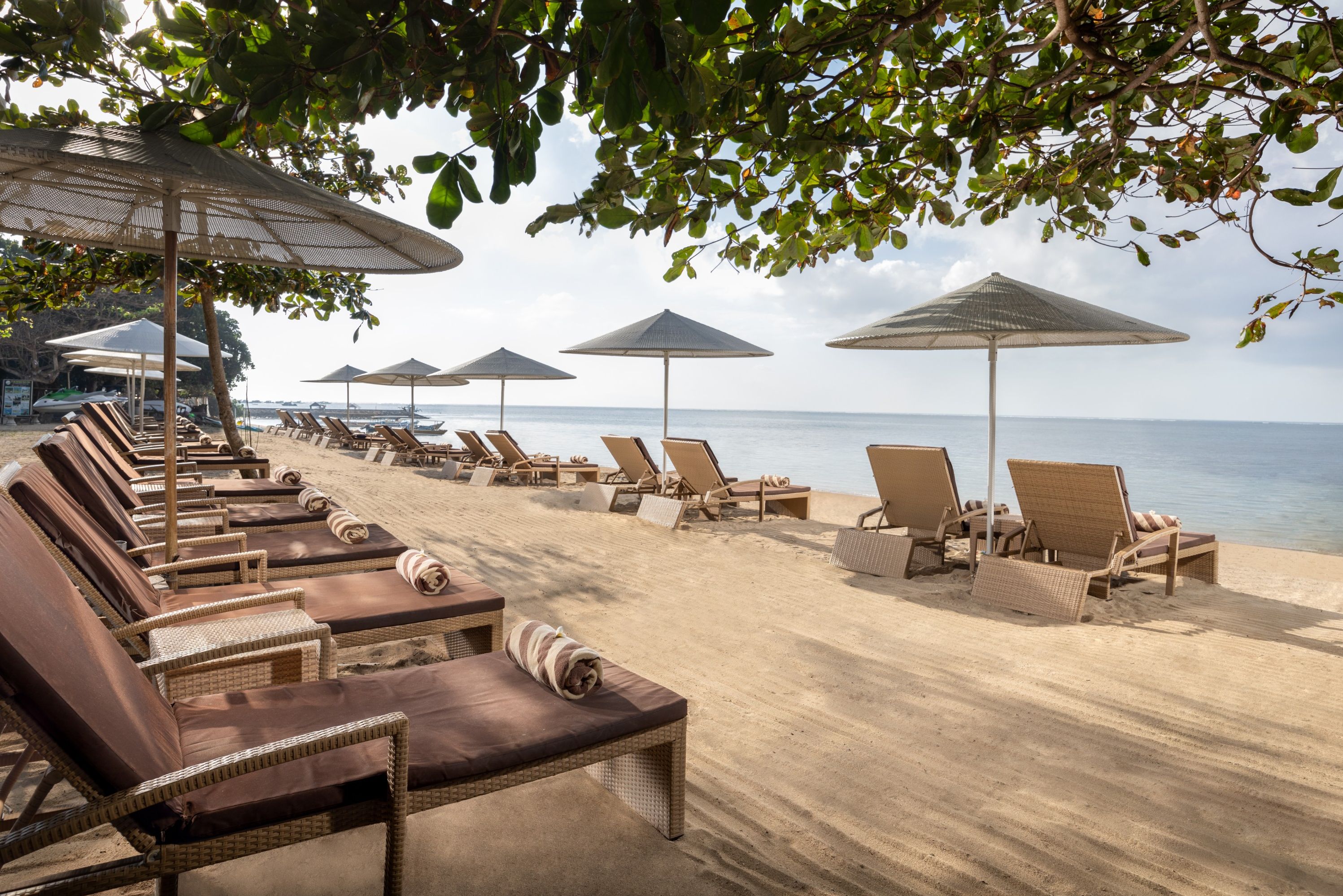 Indonesie Bali Sanur Prama Sanur Beach Hotel Strand