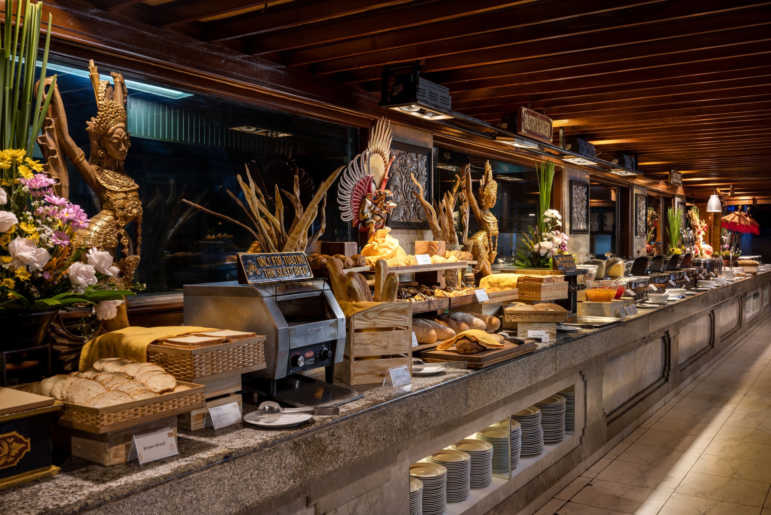 Indonesie Bali Sanur Prama Sanur Beach Hotel Restaurant