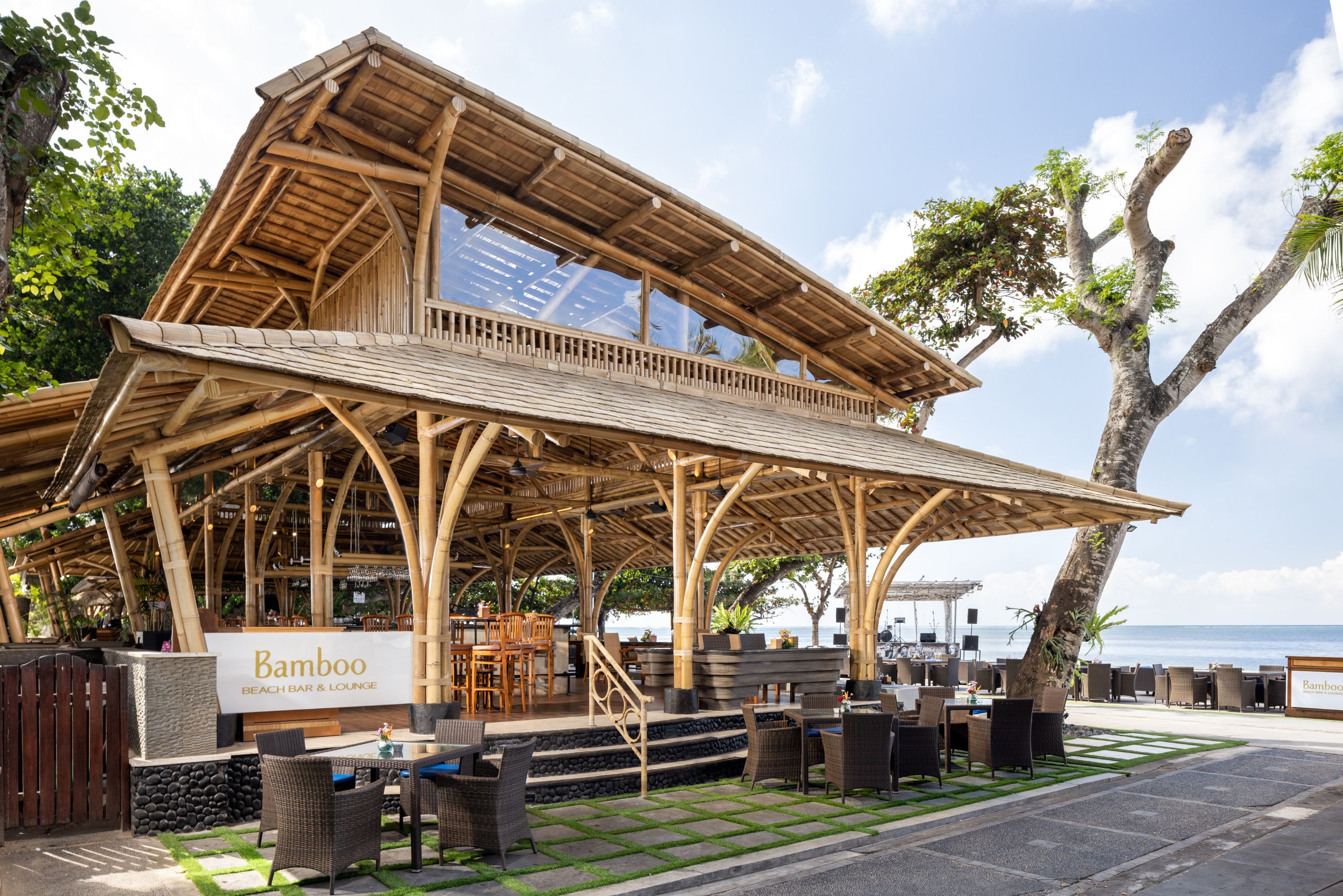 Indonesie Bali Sanur Prama Sanur Beach Hotel Restaurant
