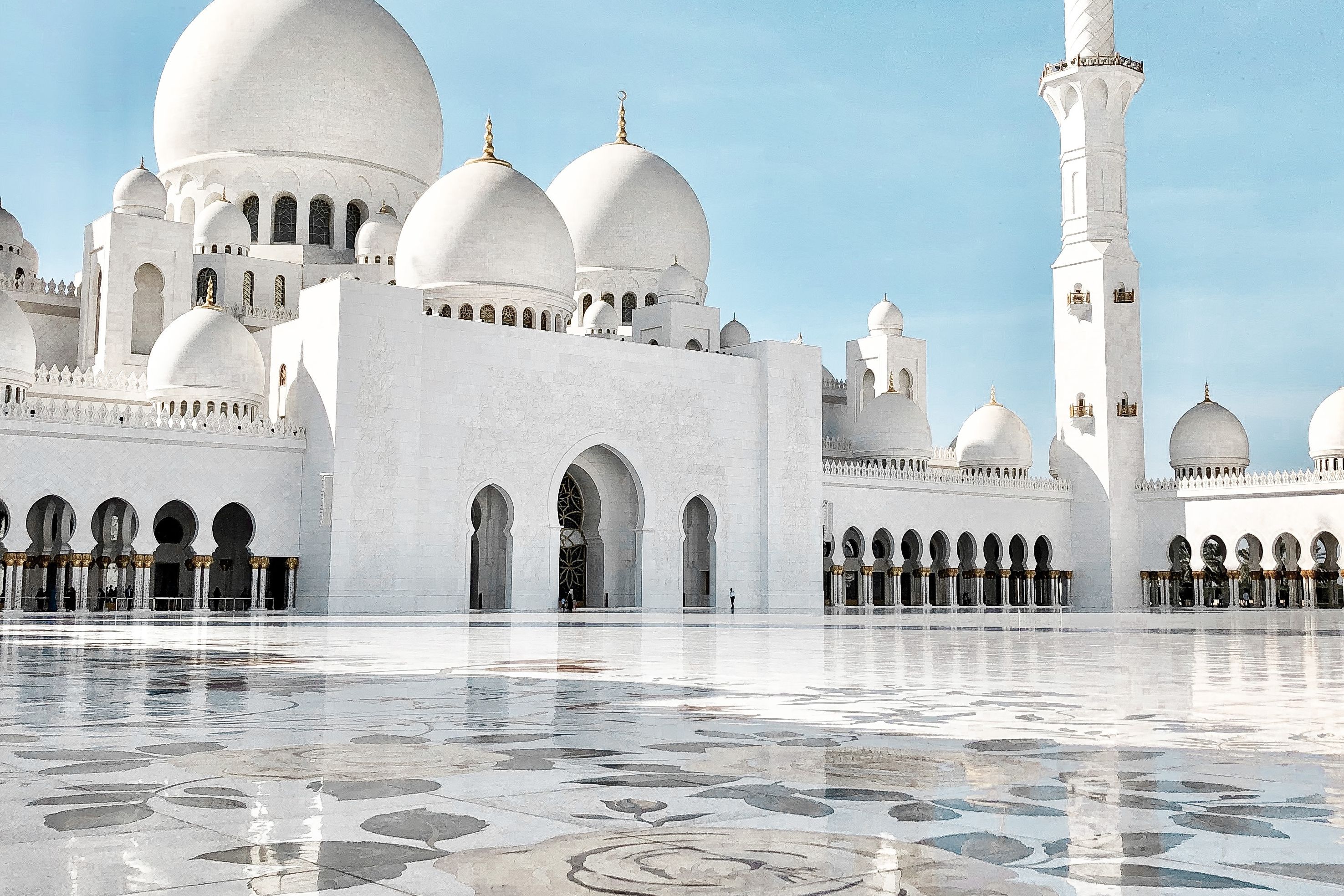 Emiraten Abu Dhabi Moskee
