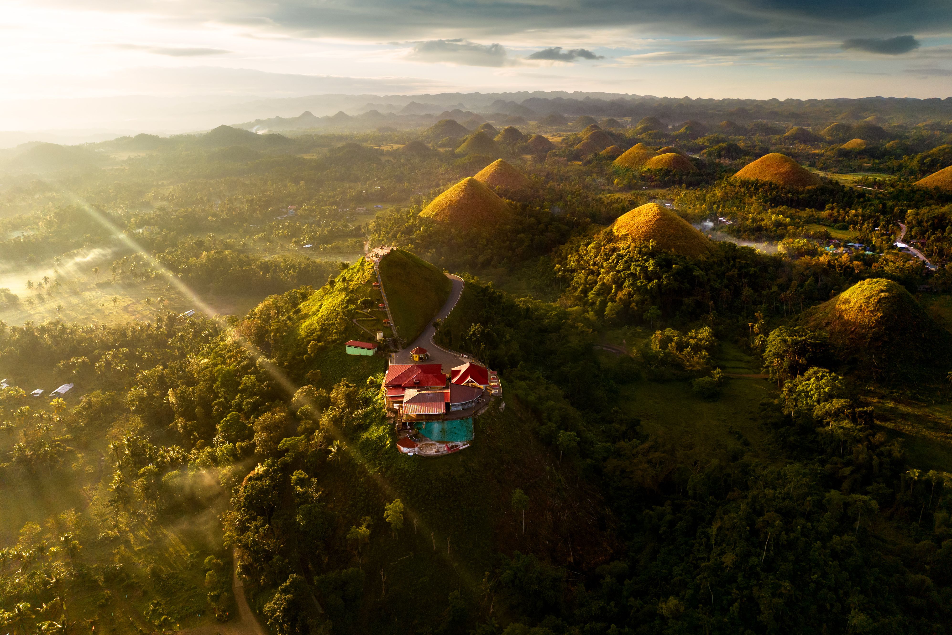 Chocolate Hills op Bohol