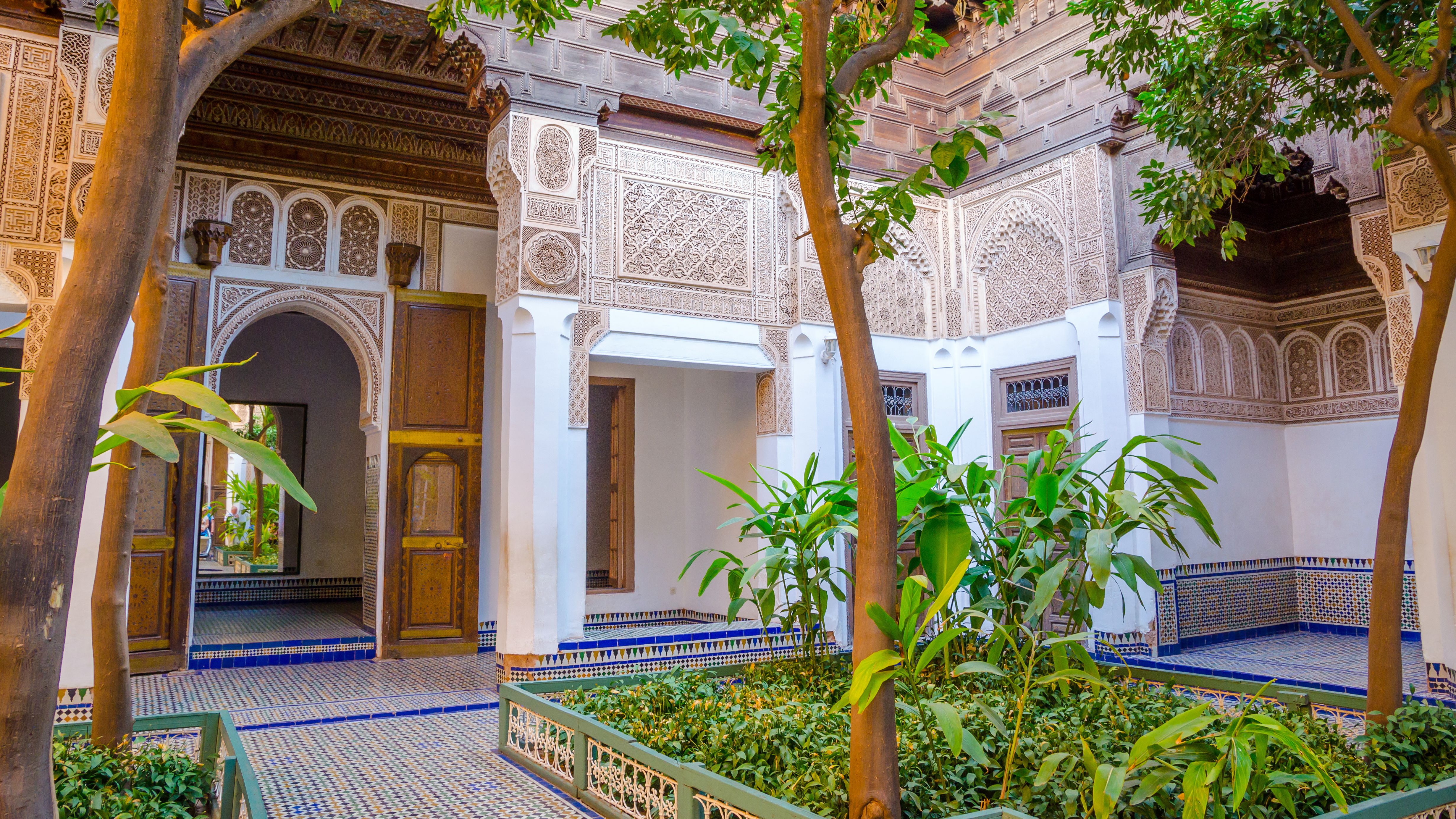 Marokko-Marrakesh-Bahia-paleis-tuinen