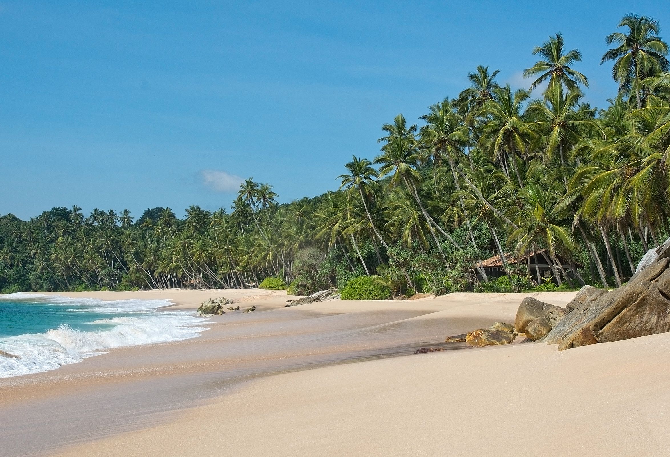 Strand Zuid Sri Lanka