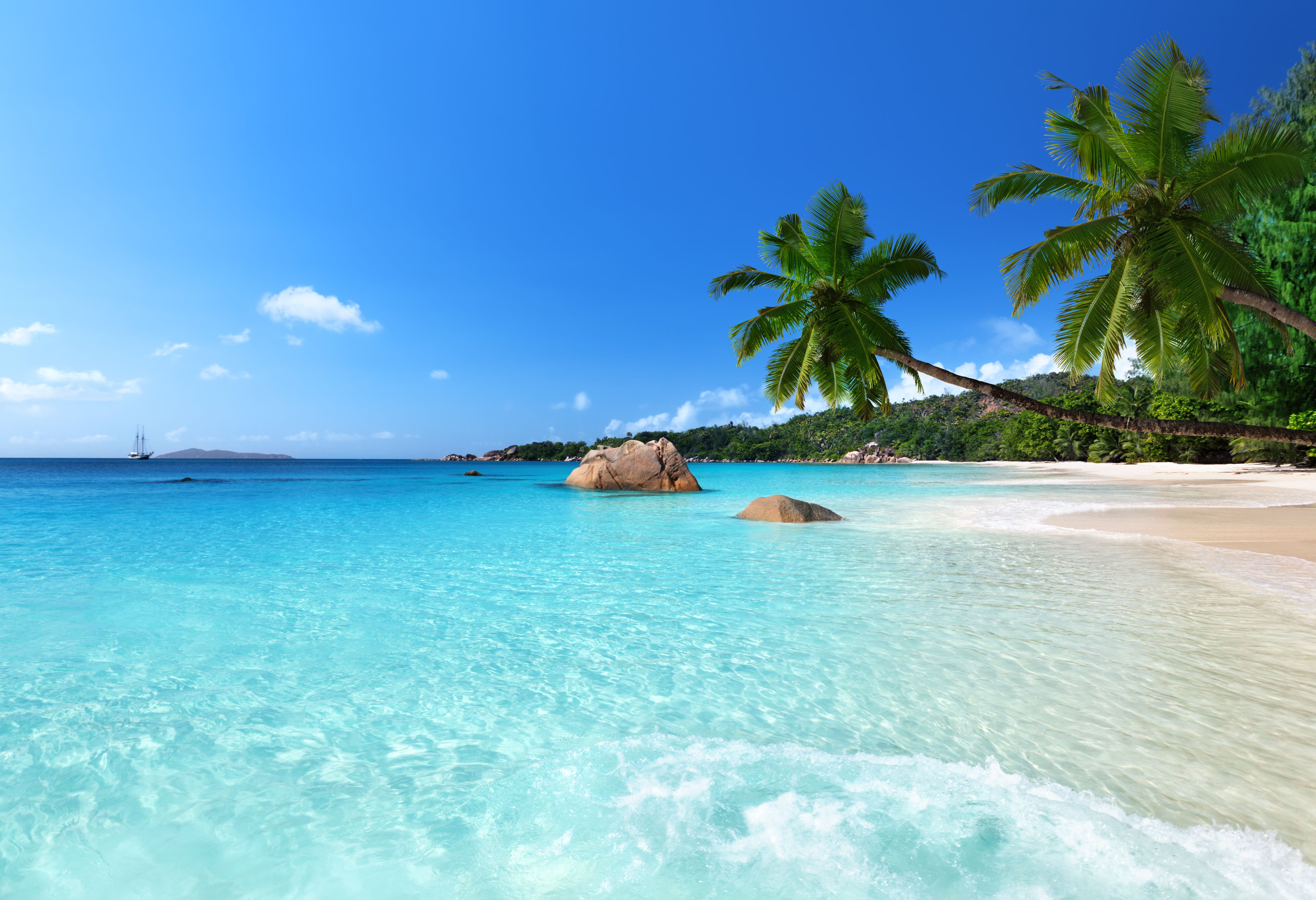 Anse Lazio op Praslin