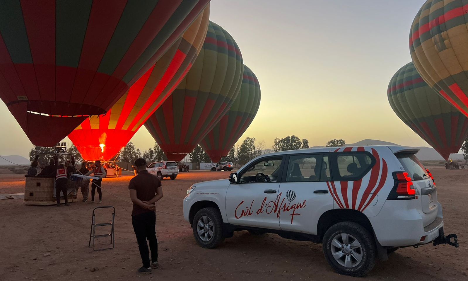 Marokko-Marrakech-Ciel-D-Afrique-Ballonvaart