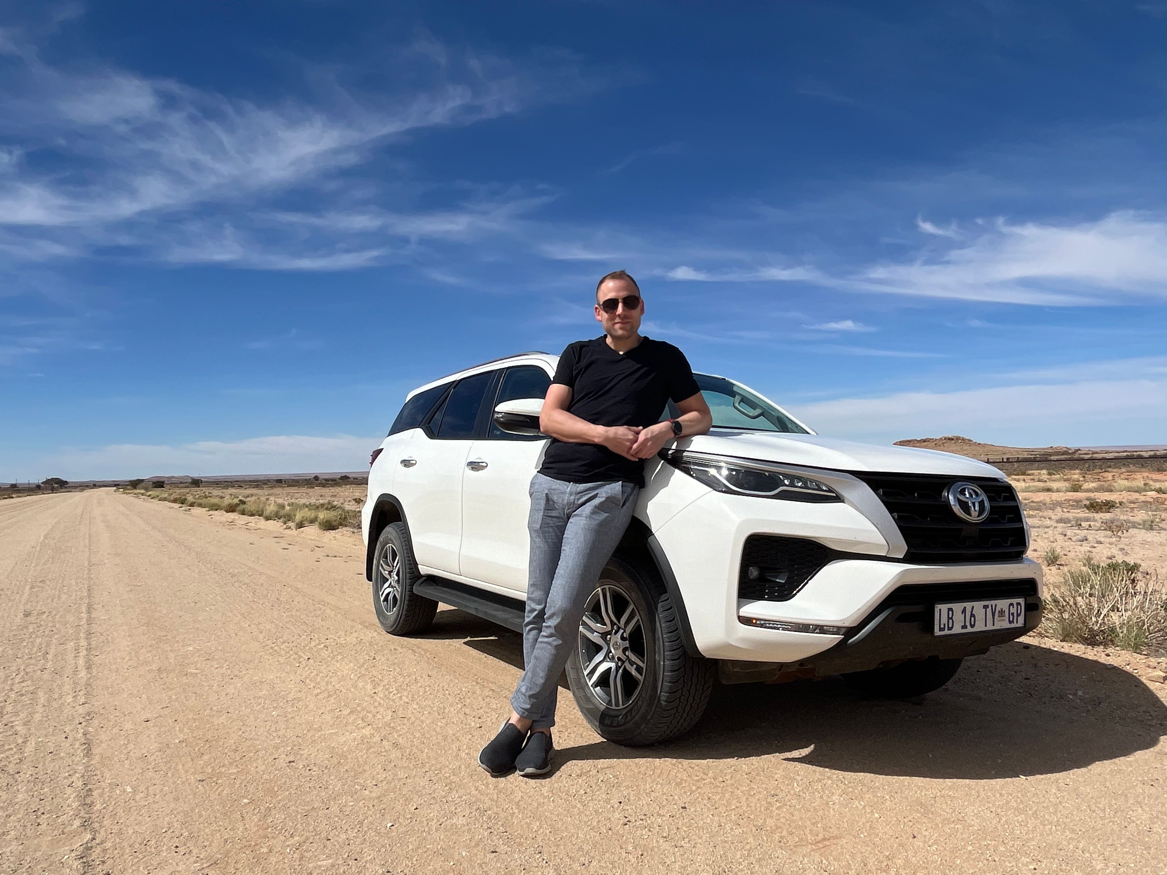 Namibie - on the road met Remco Loup