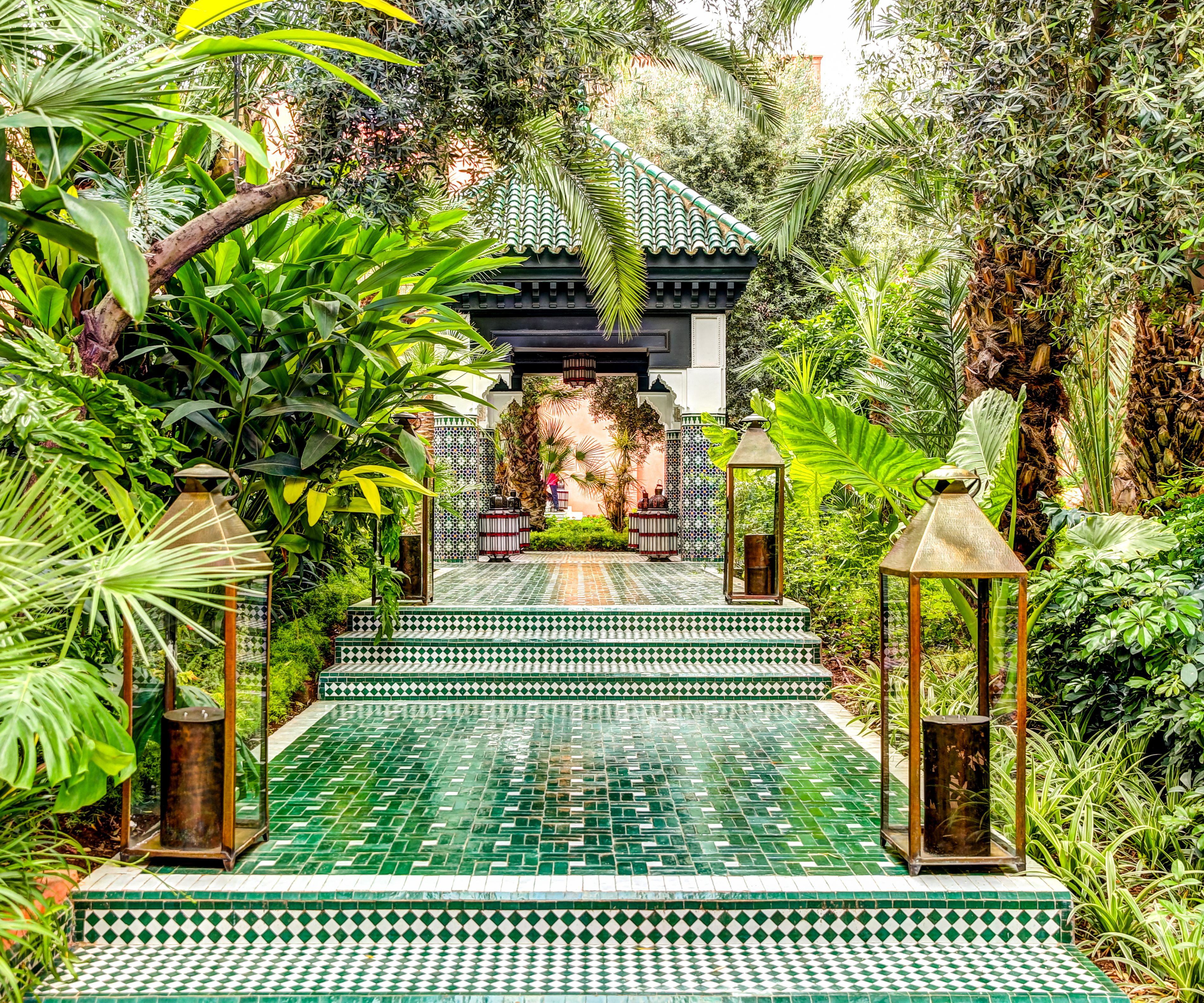 Marokko-Marrakesh-tuin
