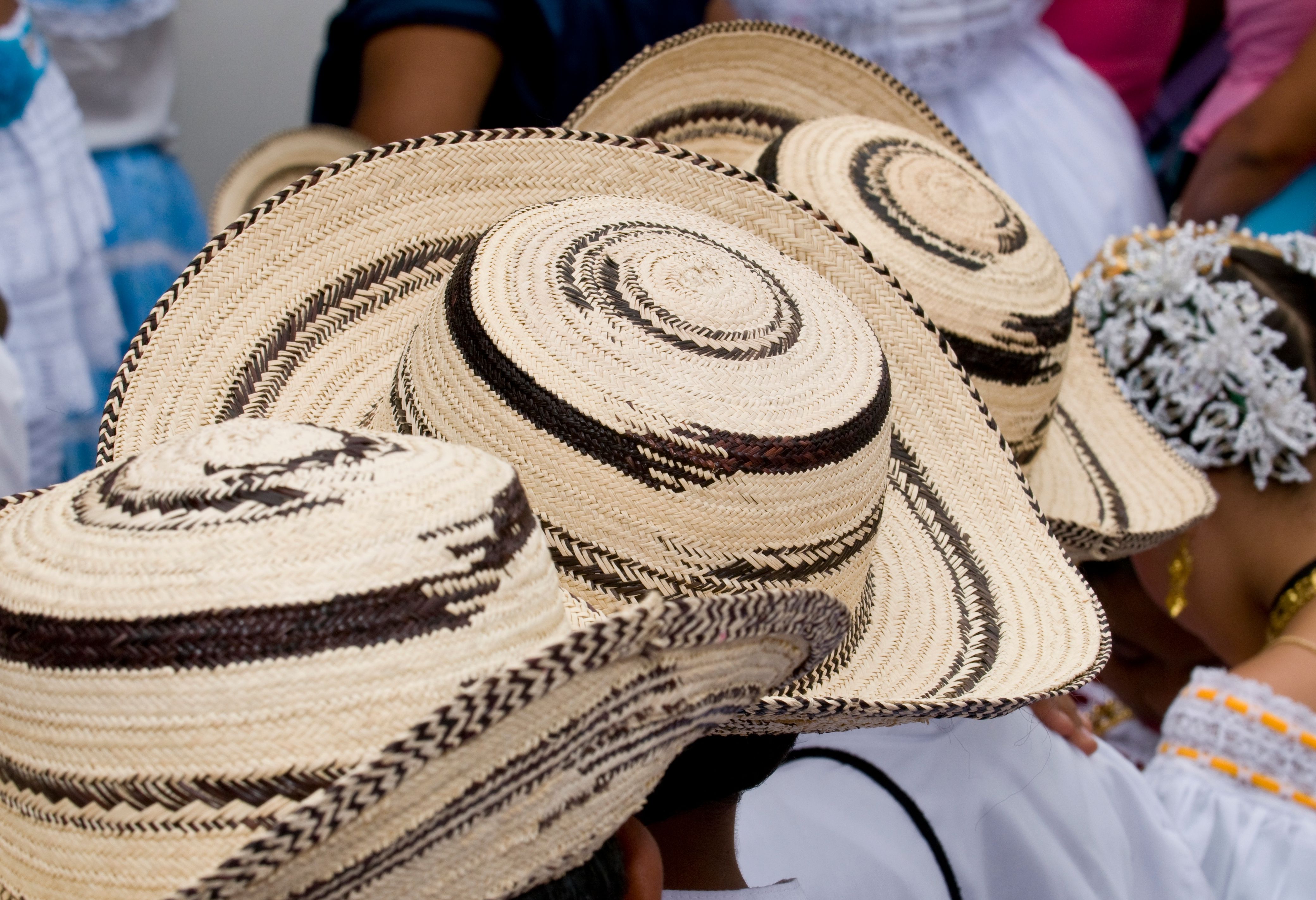 Panama Traditionele Pintao Hoed