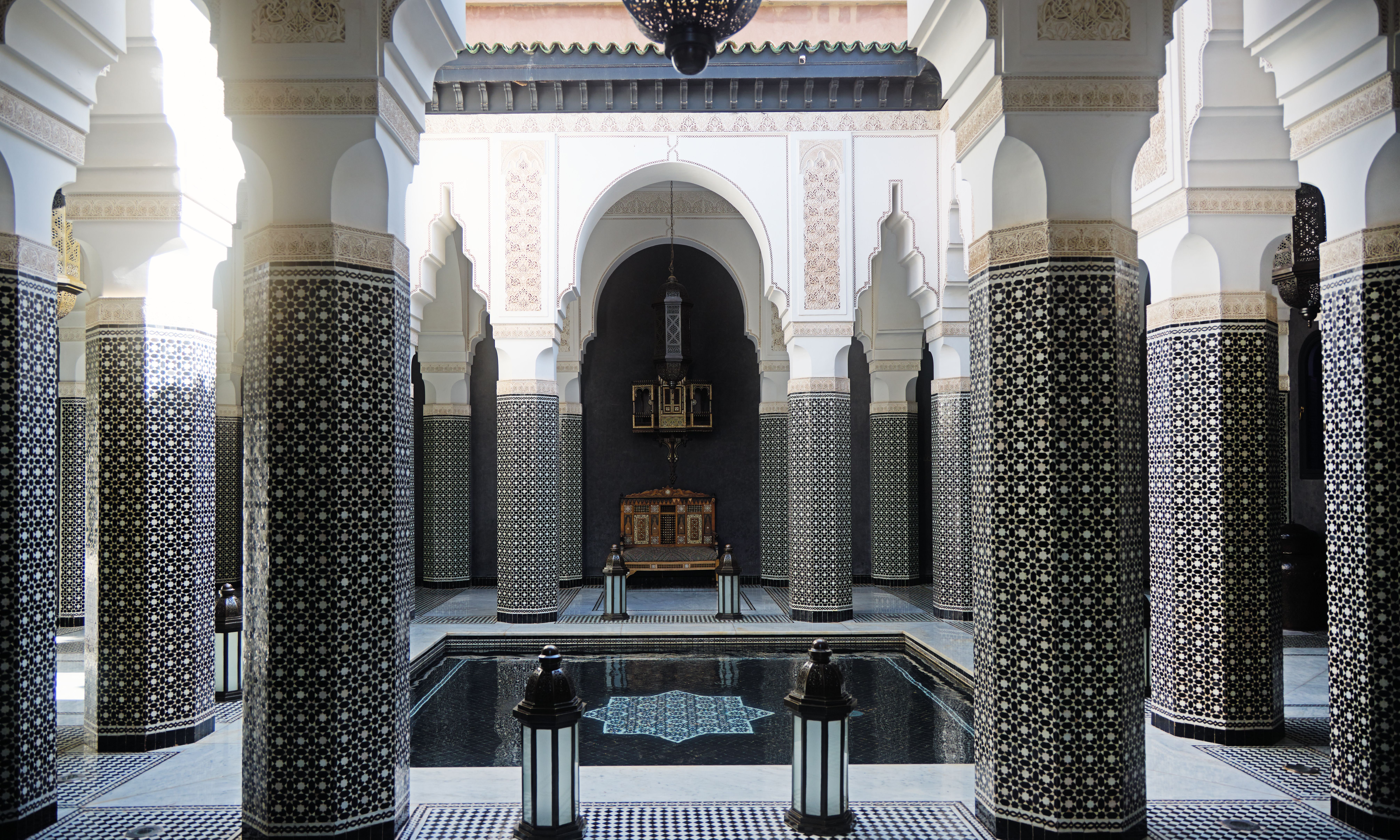 Marokko-Marrakech-Selman-Architectuur