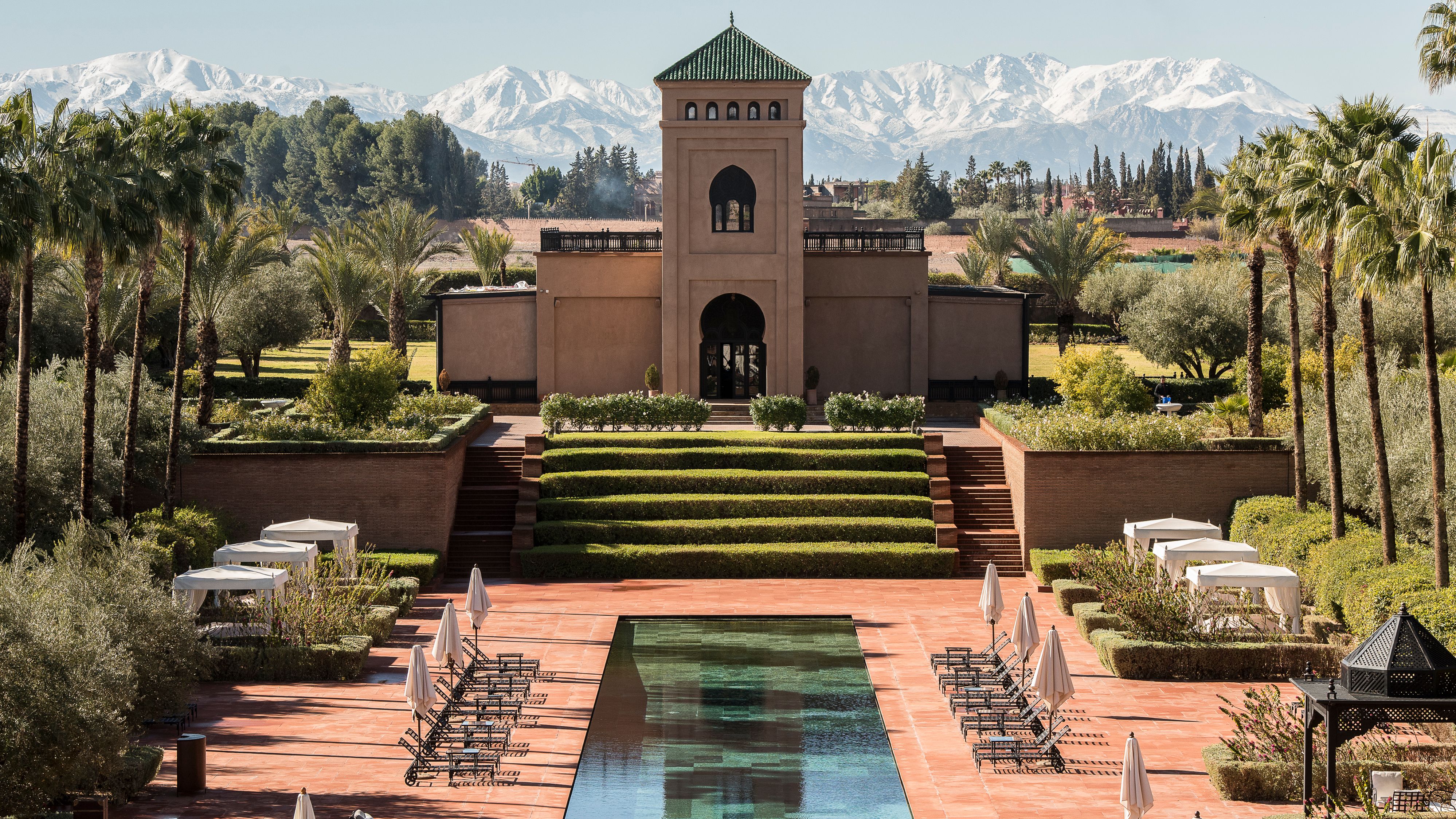 Marokko-Marrakech-Selman-Zwembad