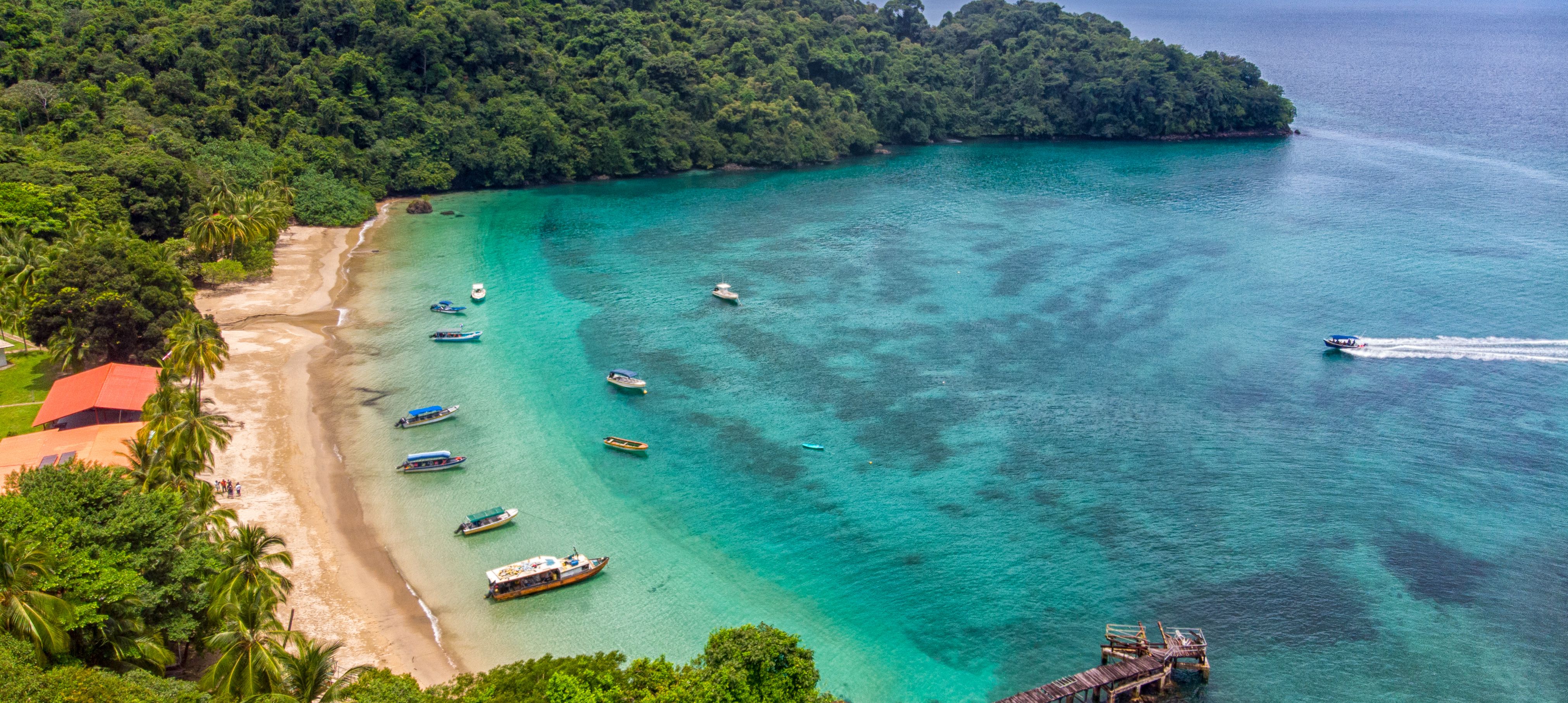Panama-Golfo-de-Chiriqui-Baai-Coiba-Island