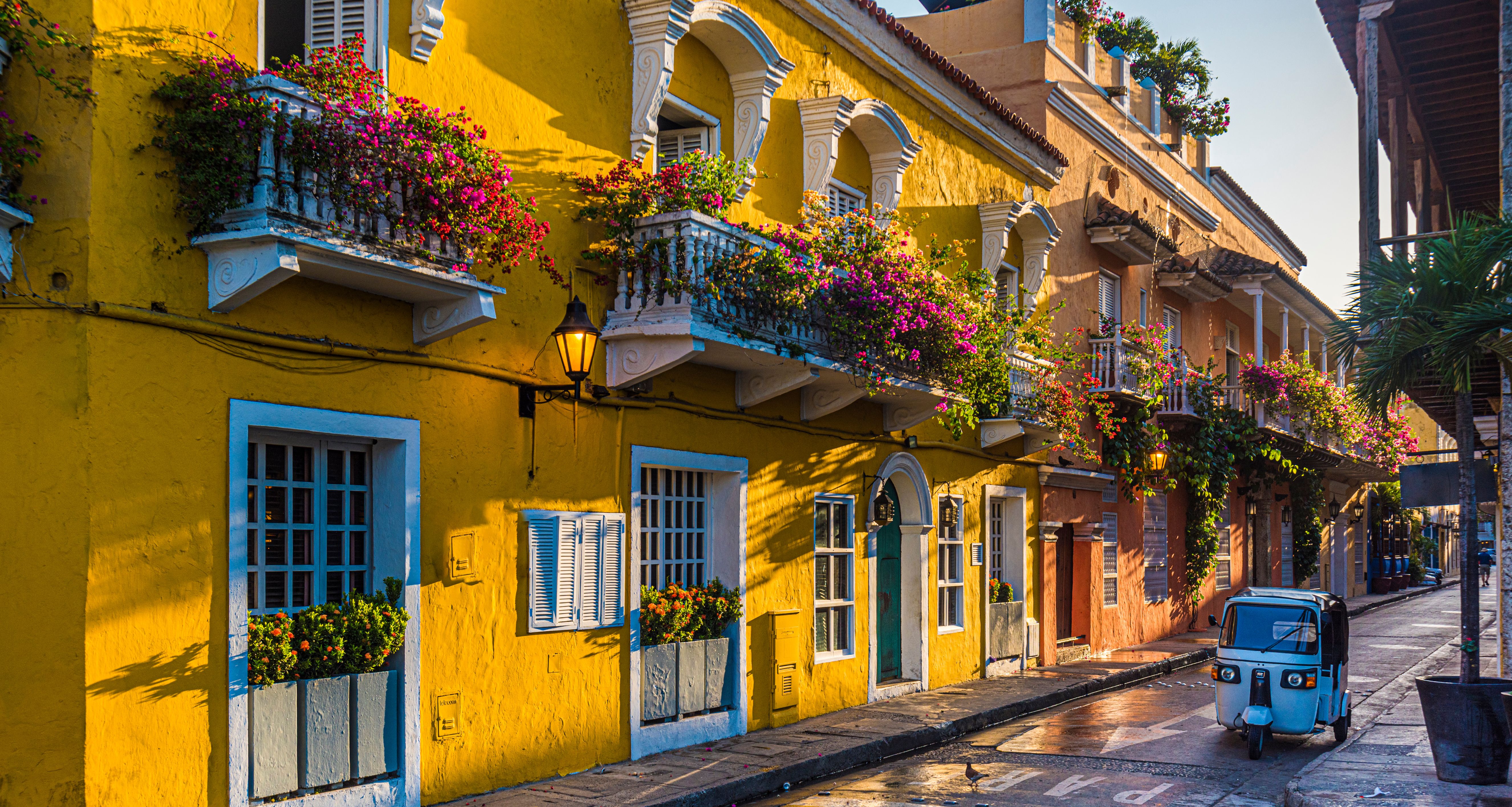 Colombia-Cartagena-Oud-Straat