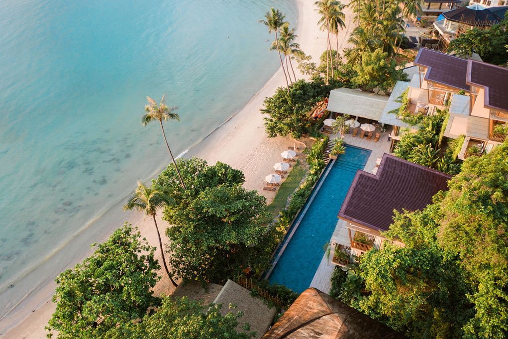 Filipijnen El Nido Maremegmeg Beach Club Zwembad
