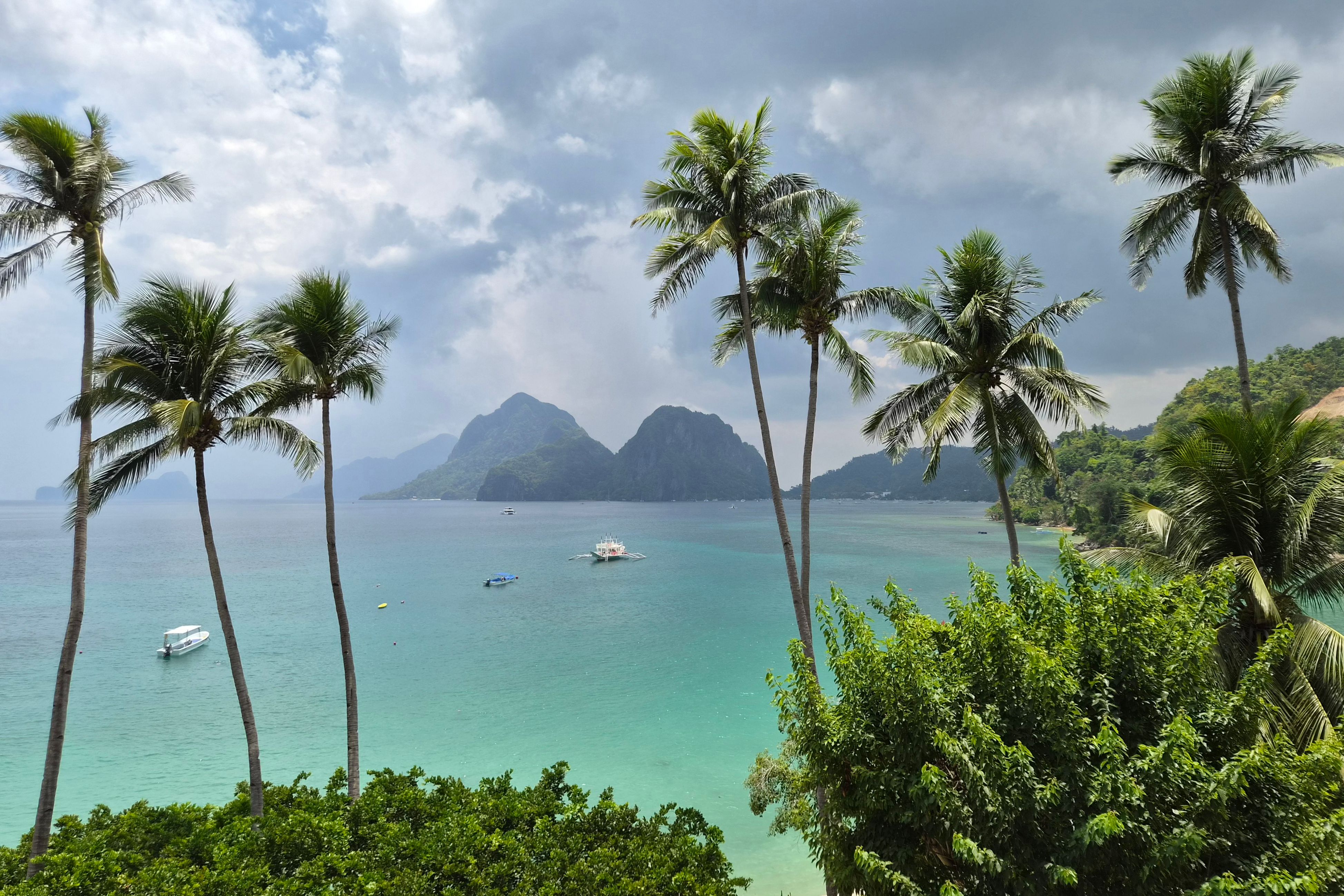 Filipijnen El Nido Maremegmeg Beach Club Uitzicht