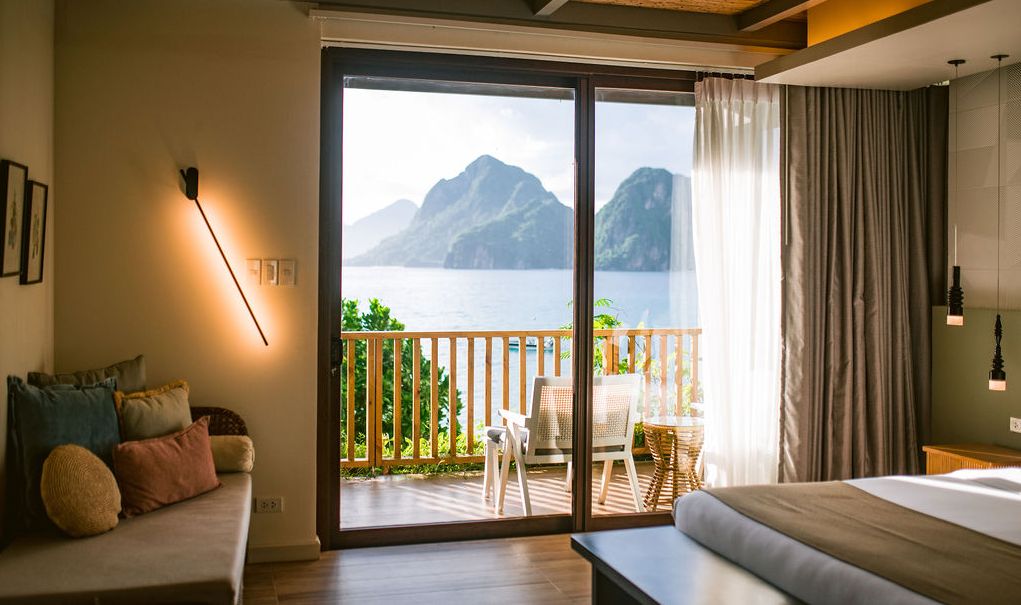 Filipijnen El Nido Maremegmeg Beach Club Sea View Kamer
