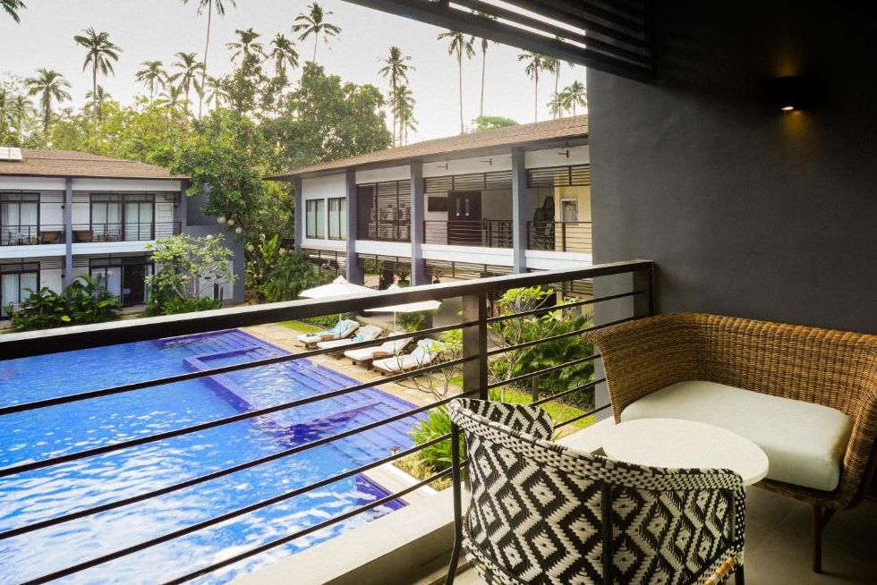 Filipijnen El Nido Huni Lio Balkon
