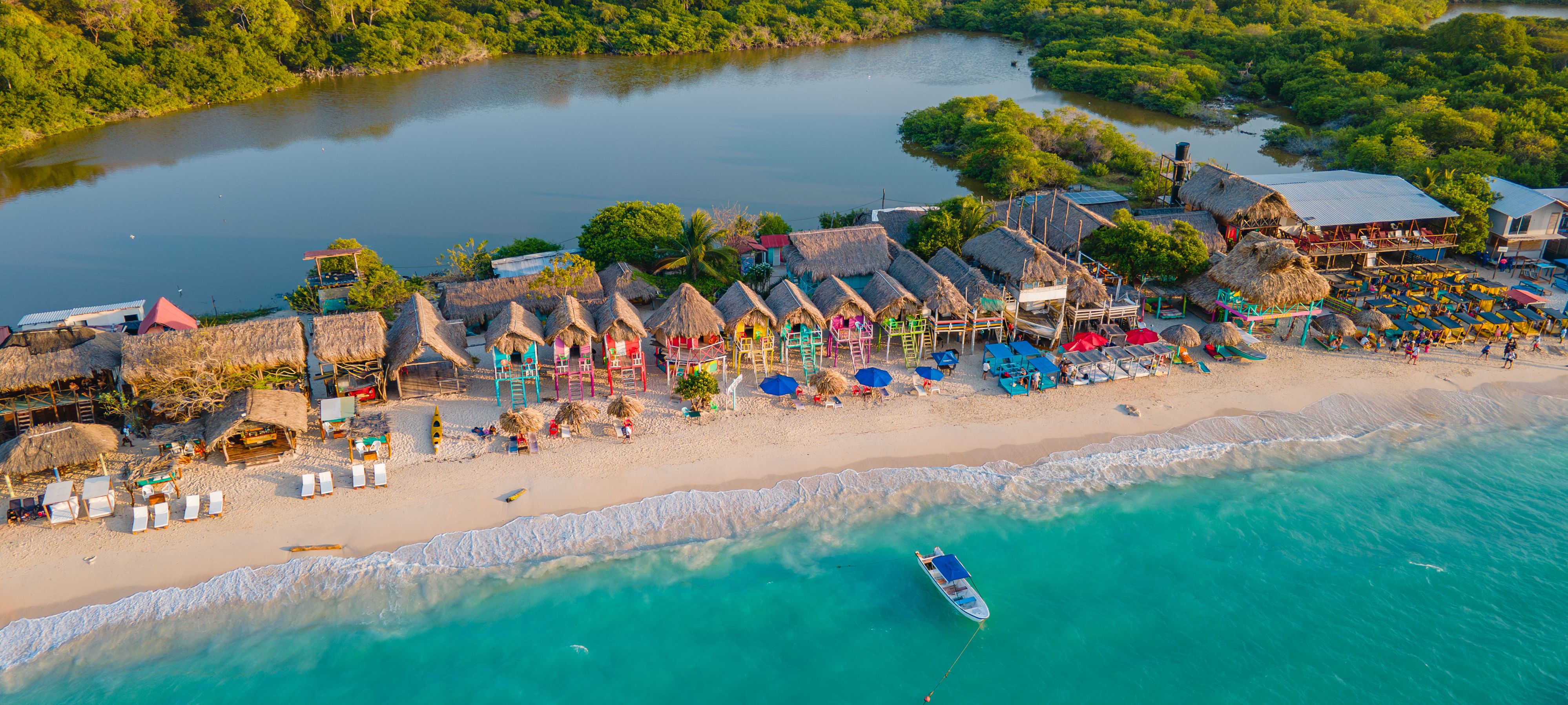 Colombia-Baru-Island-Playa-Blanca-Strand