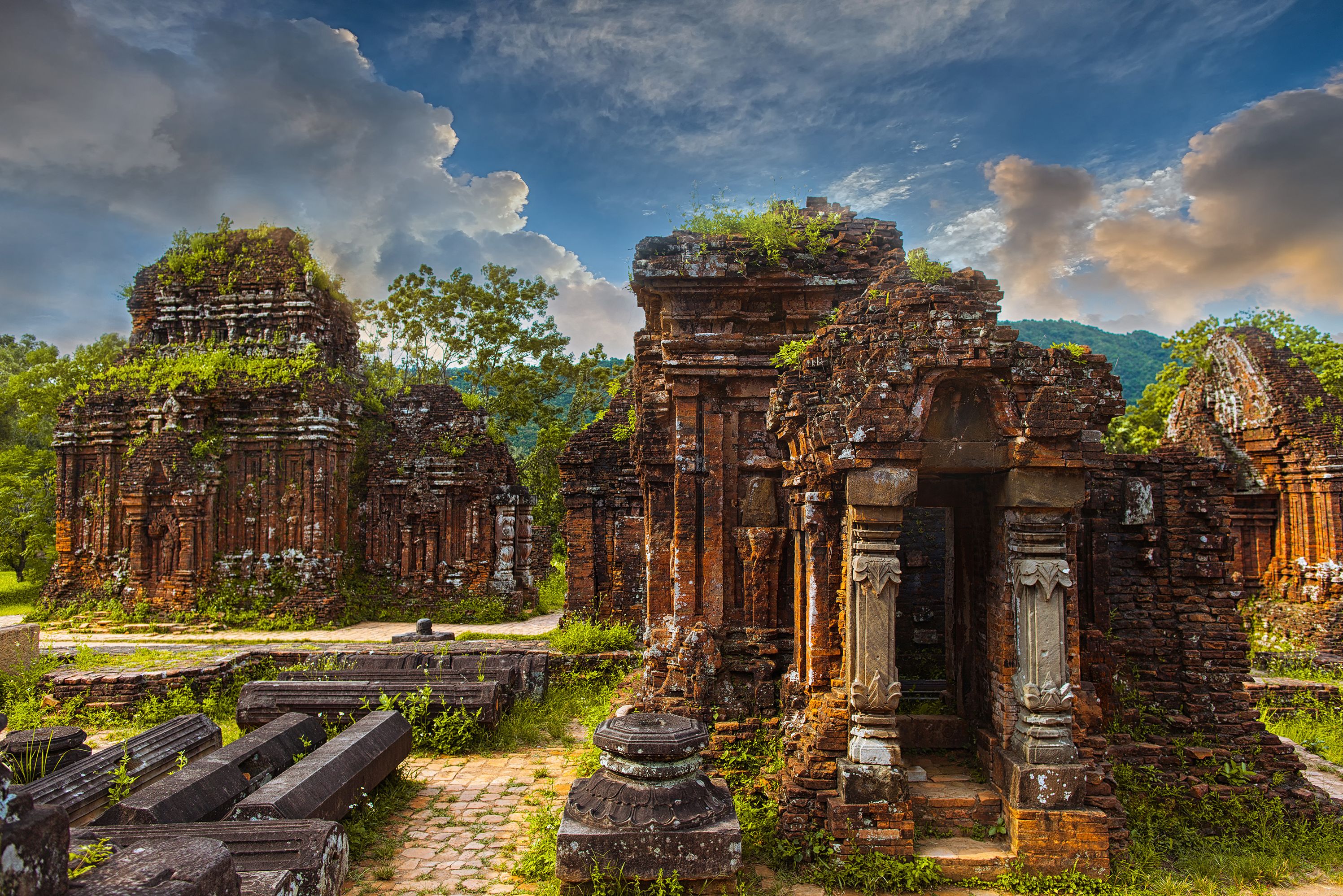 My Son tempels in Vietnam