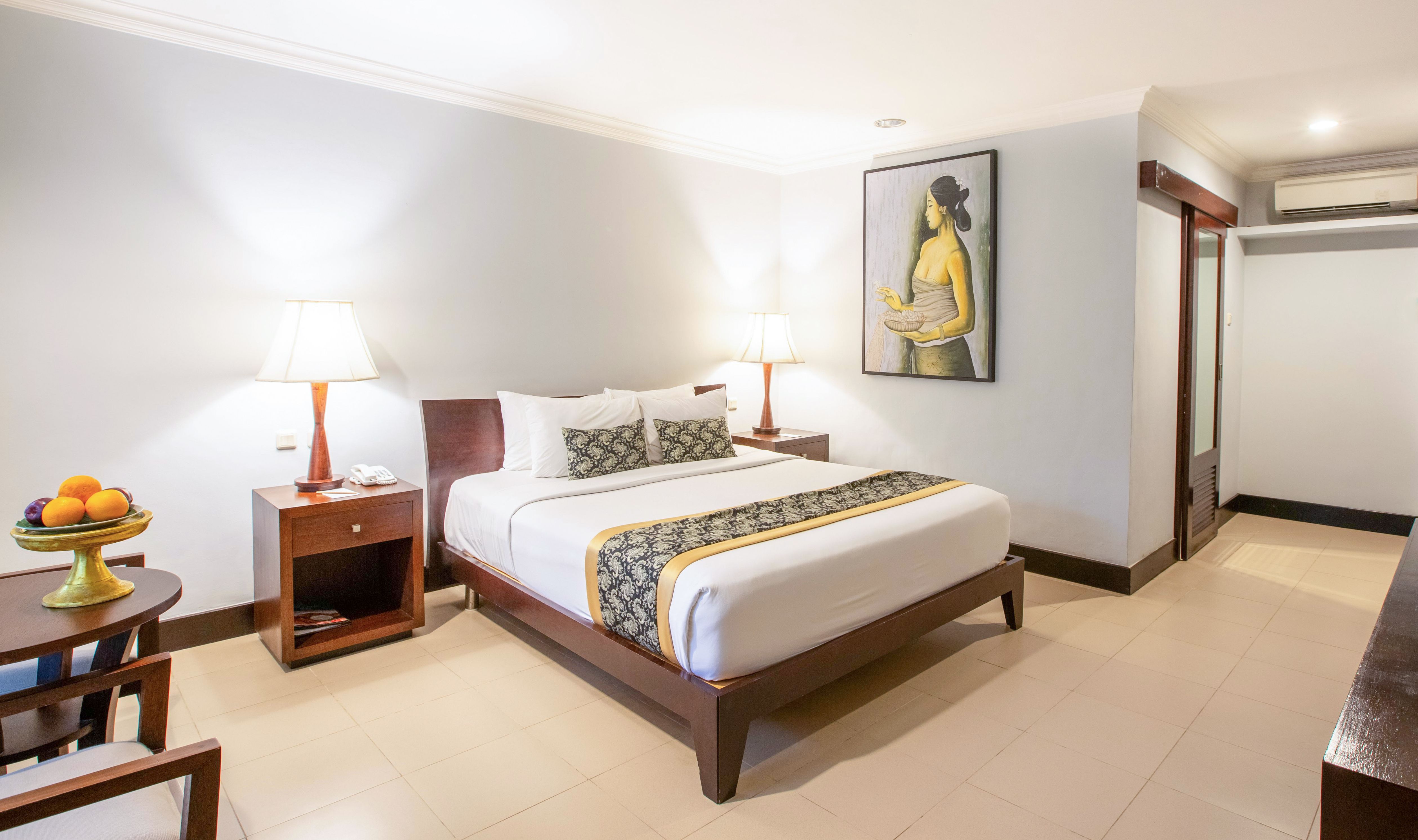 Superiorkamer in het Puri Santrian in Sanur op Bali
