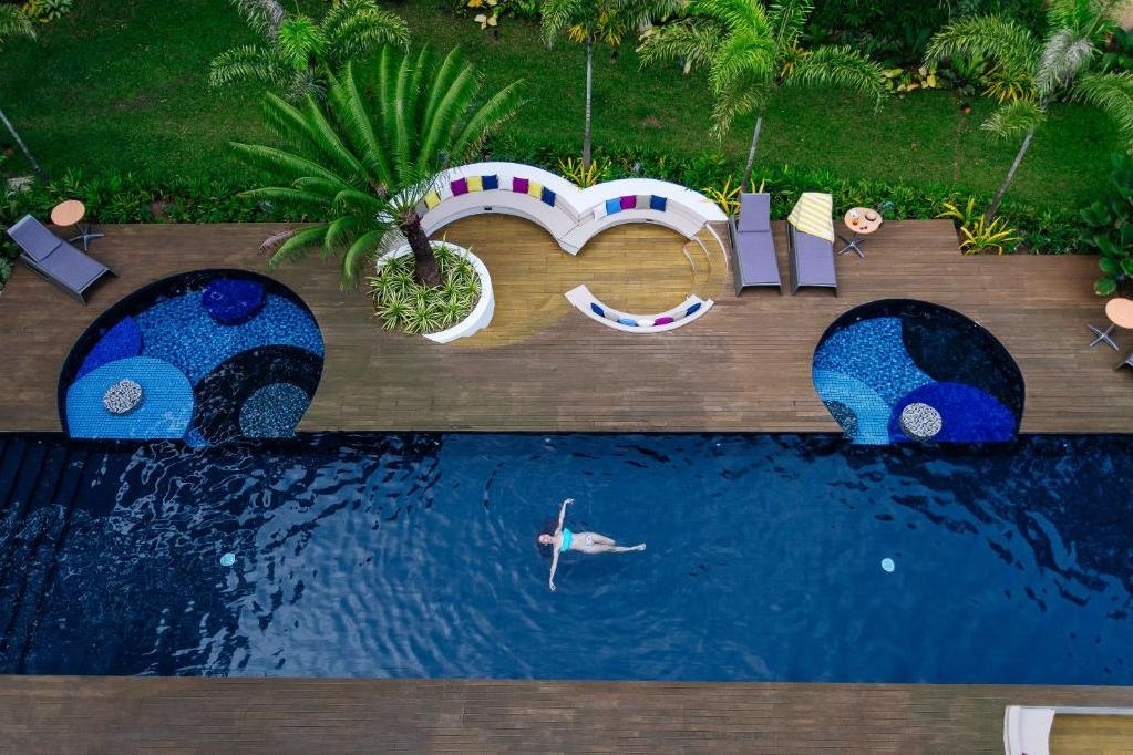 Filipijnen Puerto Princesa Canvas Boutique Hotel Zwembad