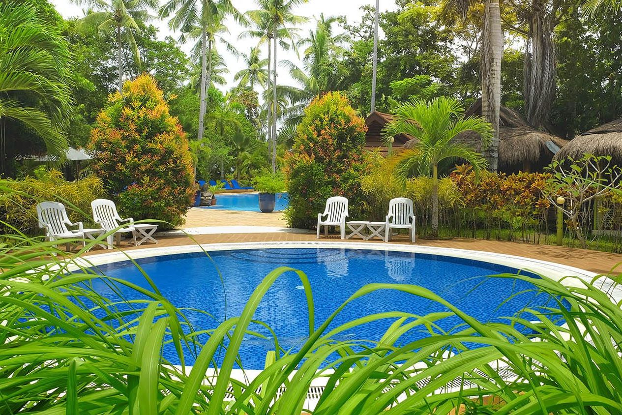 Filipijnen Sabang Daluyon Beach Mountain Resort Kinderbad
