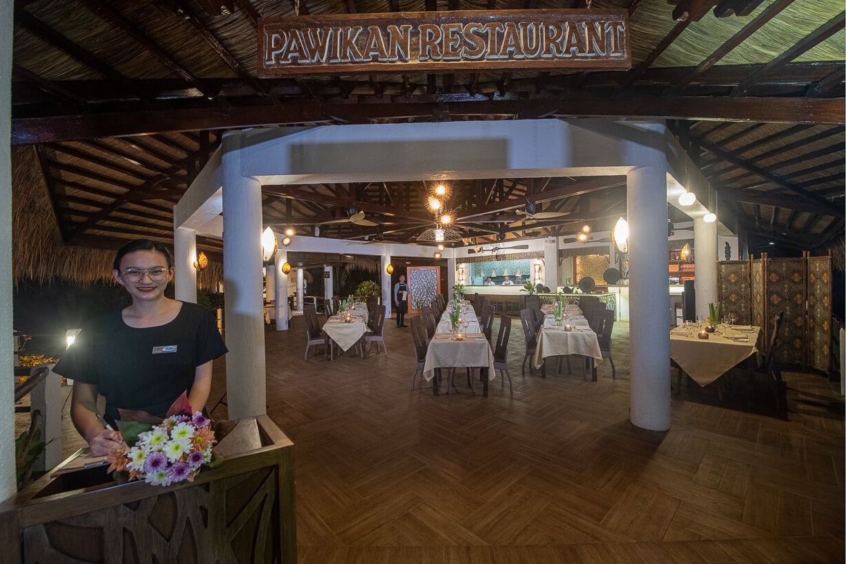 Filipijnen Sabang Daluyon Beach Mountain Resort Restaurant
