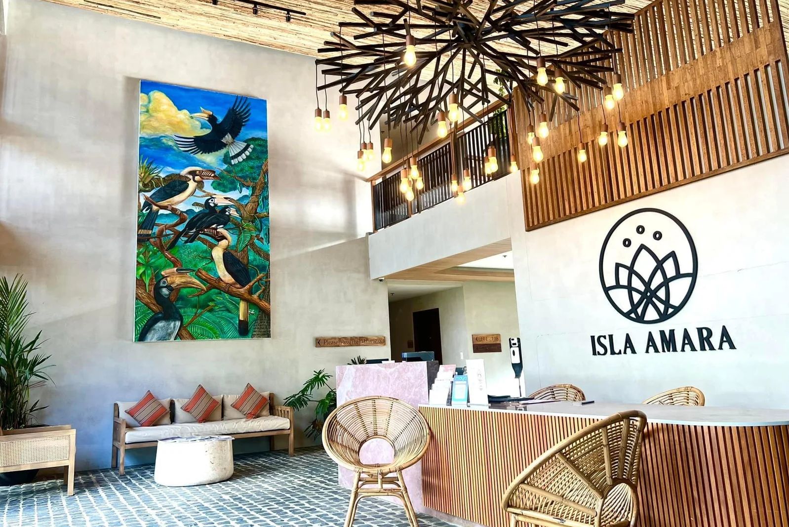 Filipijnen El Nido Isla Amara Resort Lobby